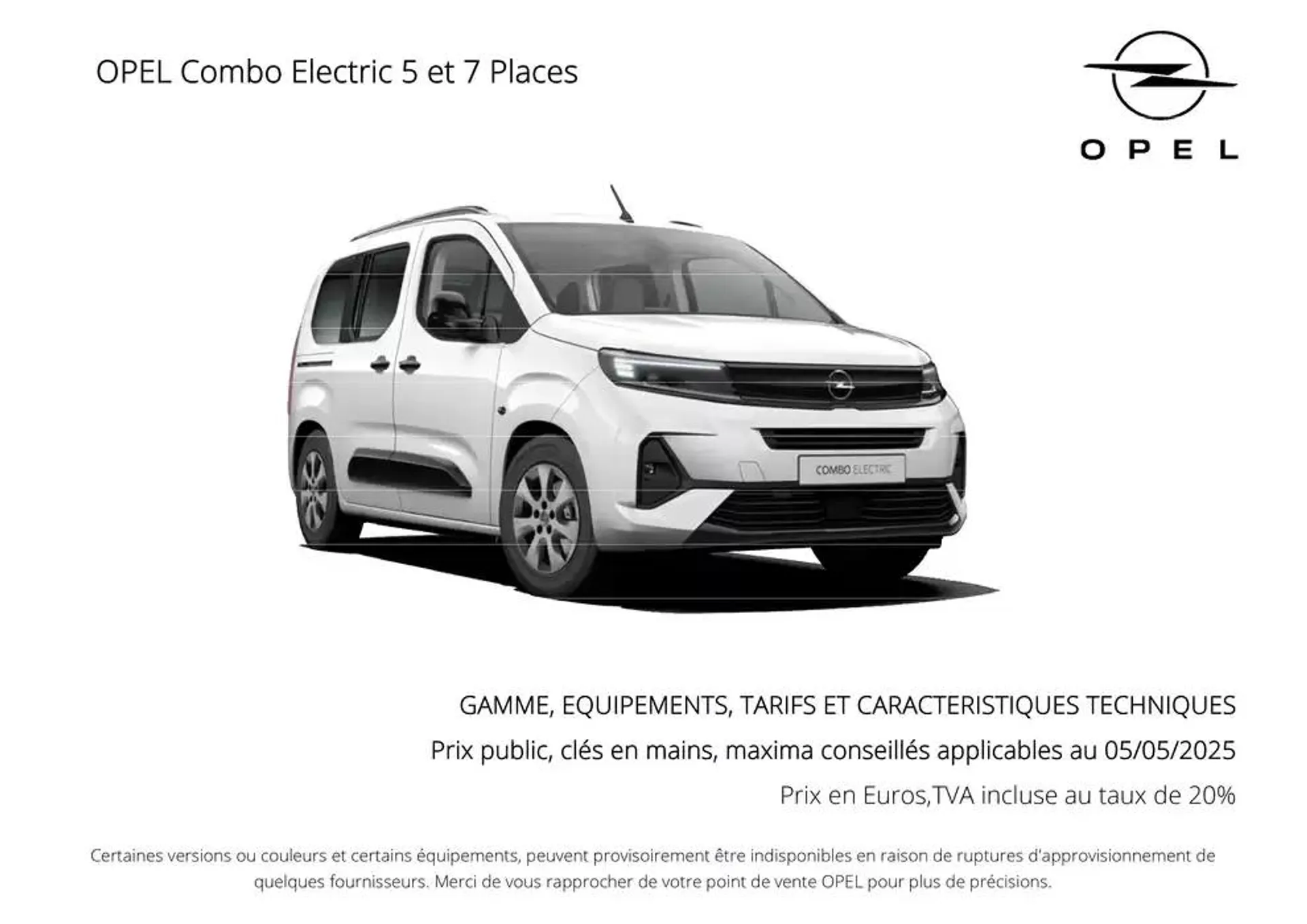 Opel Combo Electric - 1