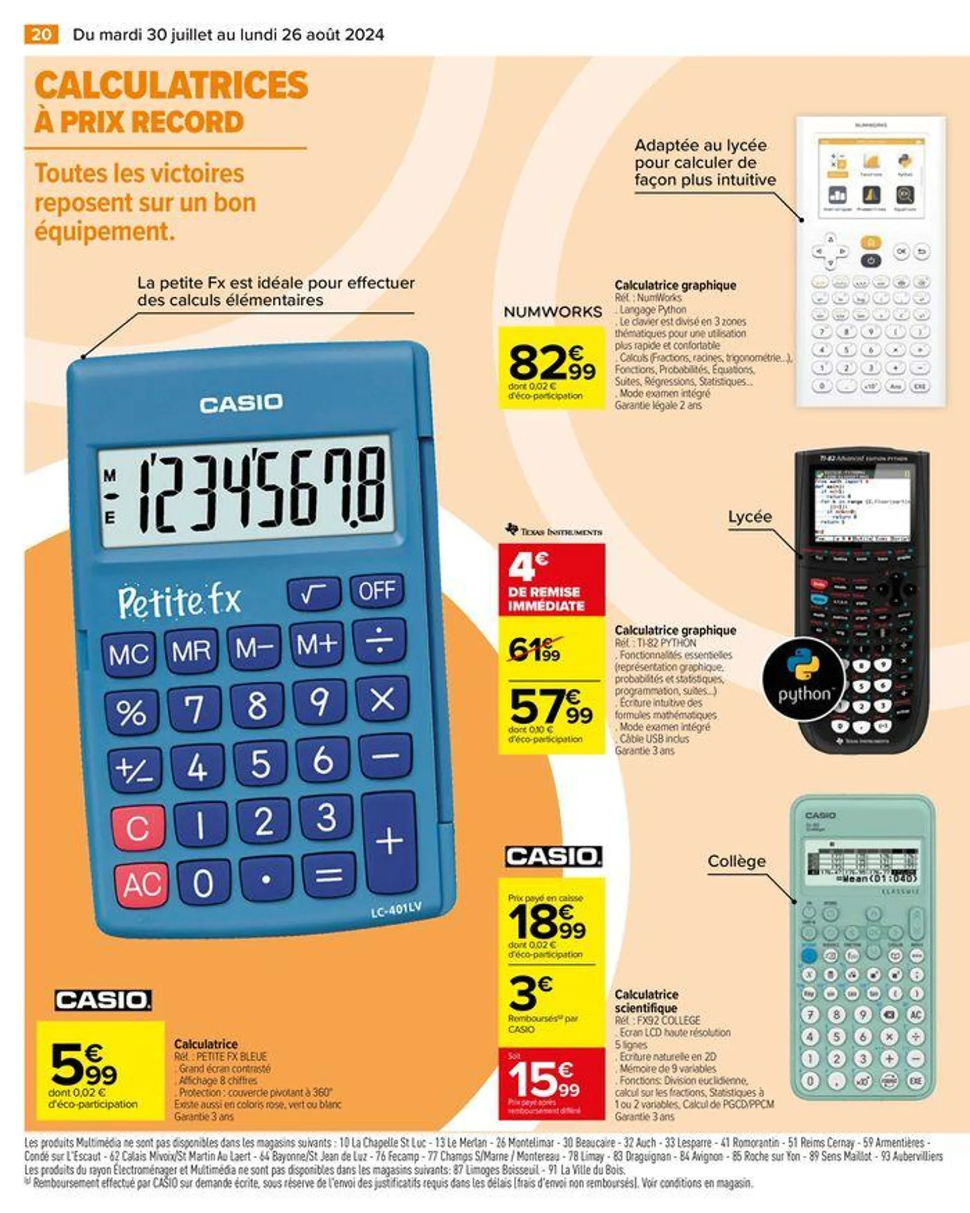 La Rentree De Tous Les Records du 30 juillet au 26 août 2024 - Catalogue page 22