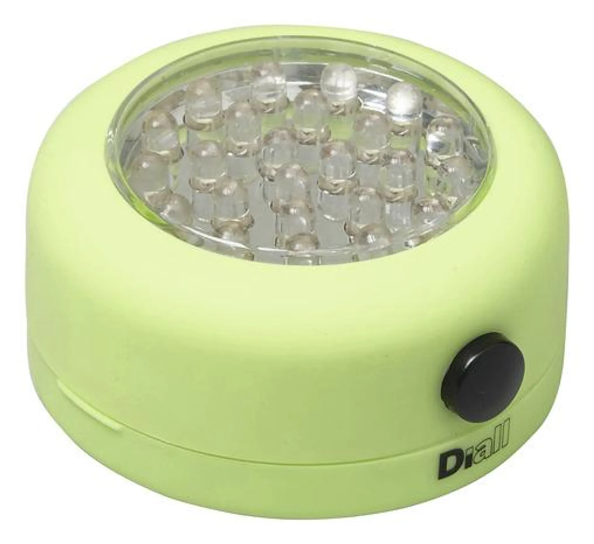 Torche ronde plastique LED 60 lm verte - Diall