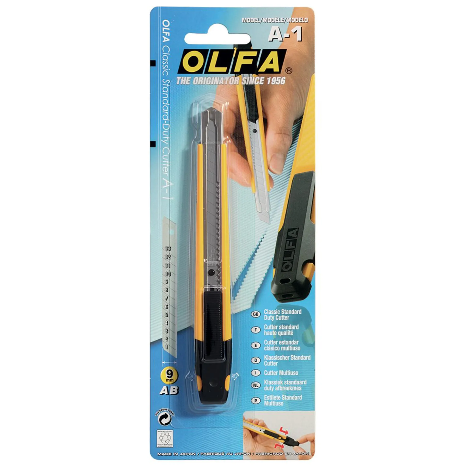 Cutter lame 9mm OLFA A-1