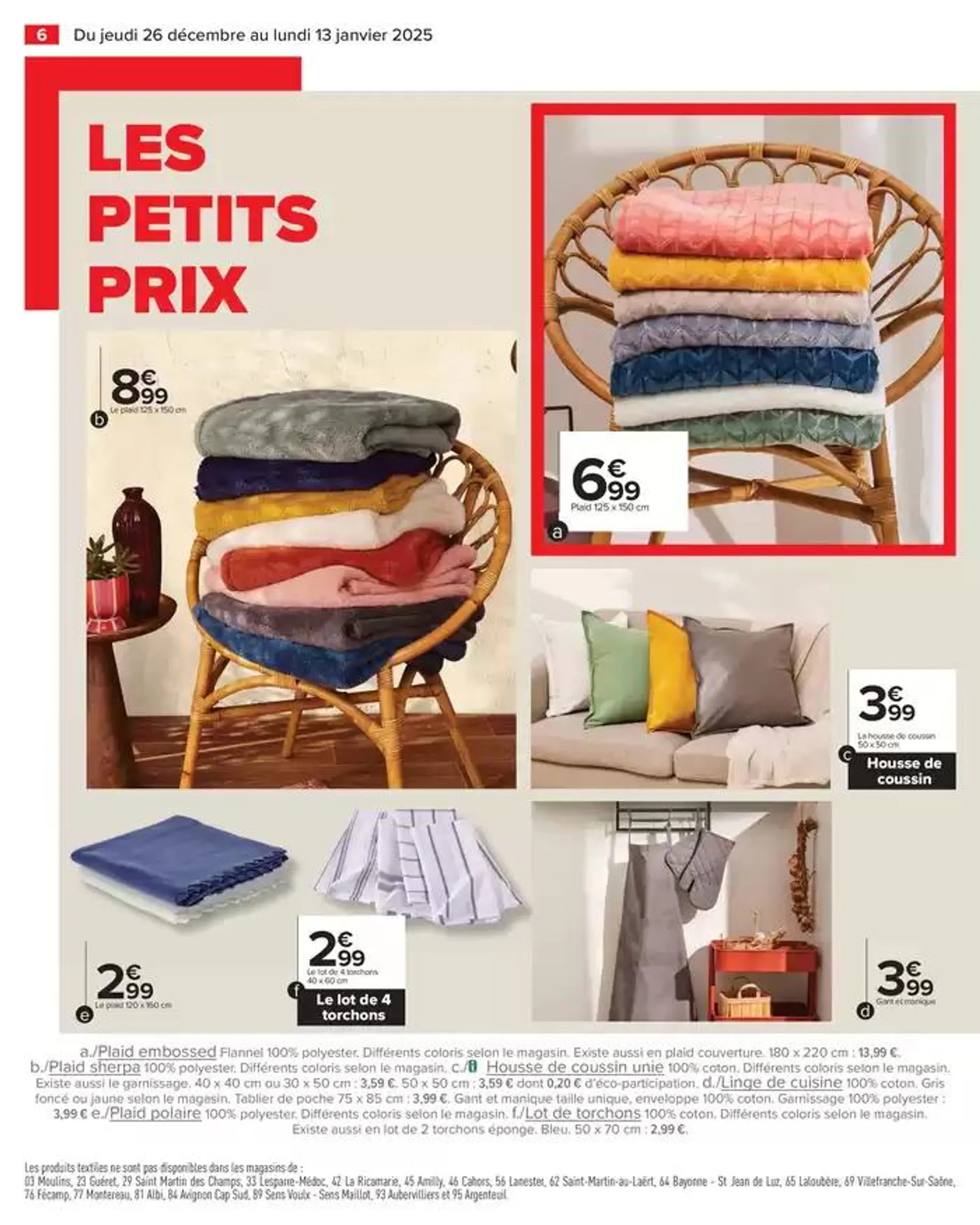 LE BLANC, DES COLLECTIONS INSPIRANTES du 26 décembre au 13 janvier 2025 - Catalogue page 8