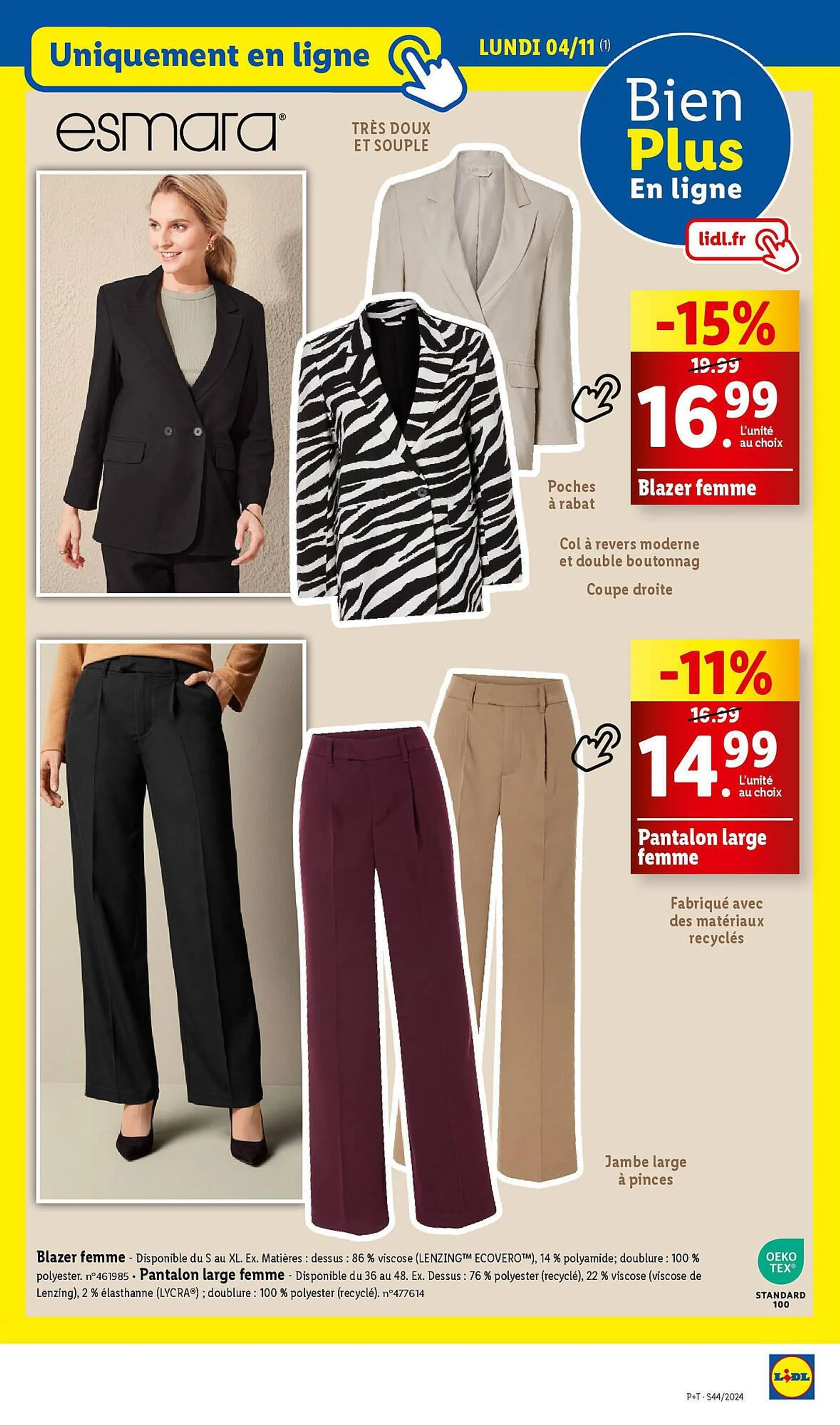 Catalogue Lidl du 31 octobre au 4 novembre 2024 - Catalogue page 39