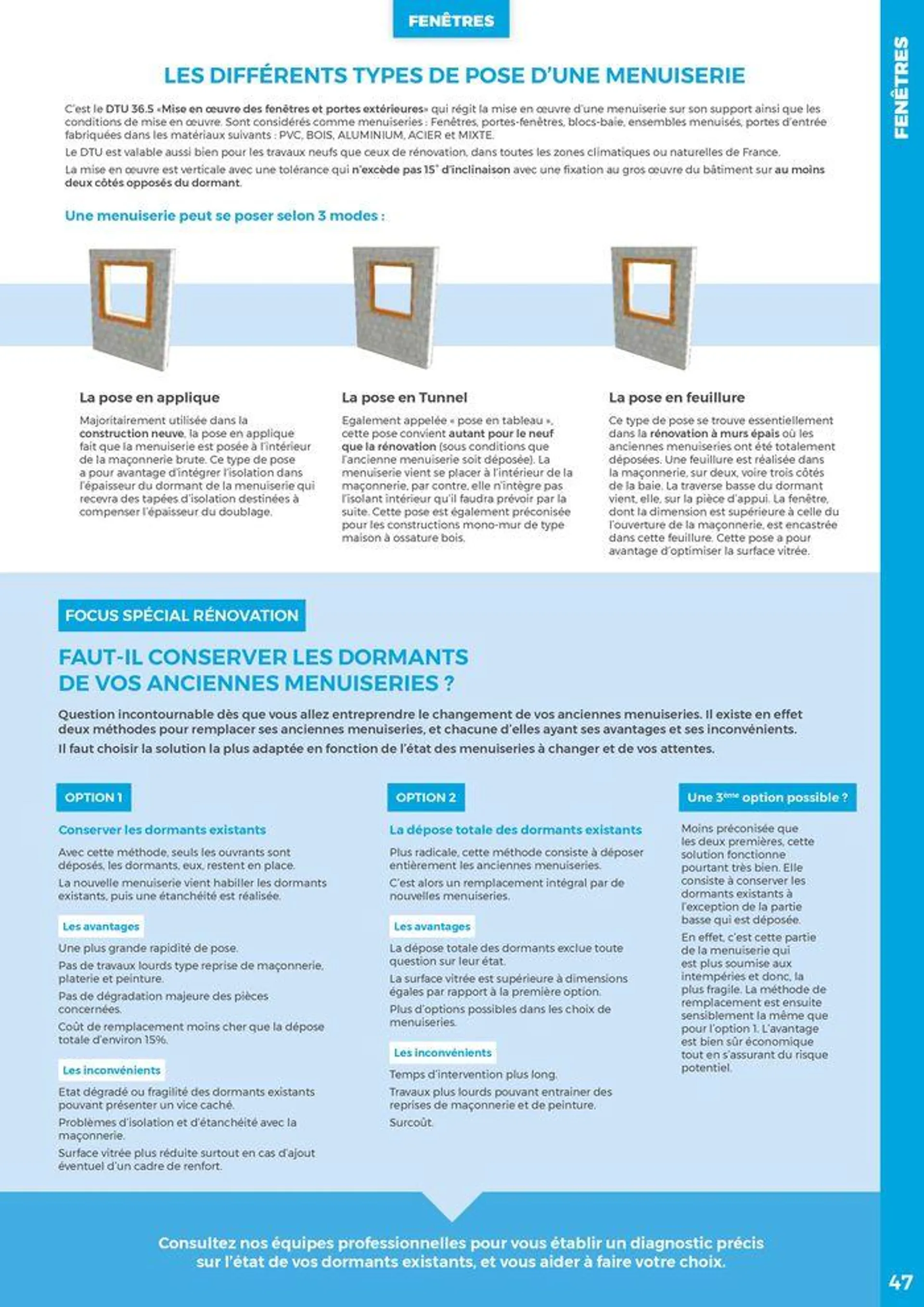 Catalogue Menuiserie du 7 juin au 31 décembre 2024 - Catalogue page 47