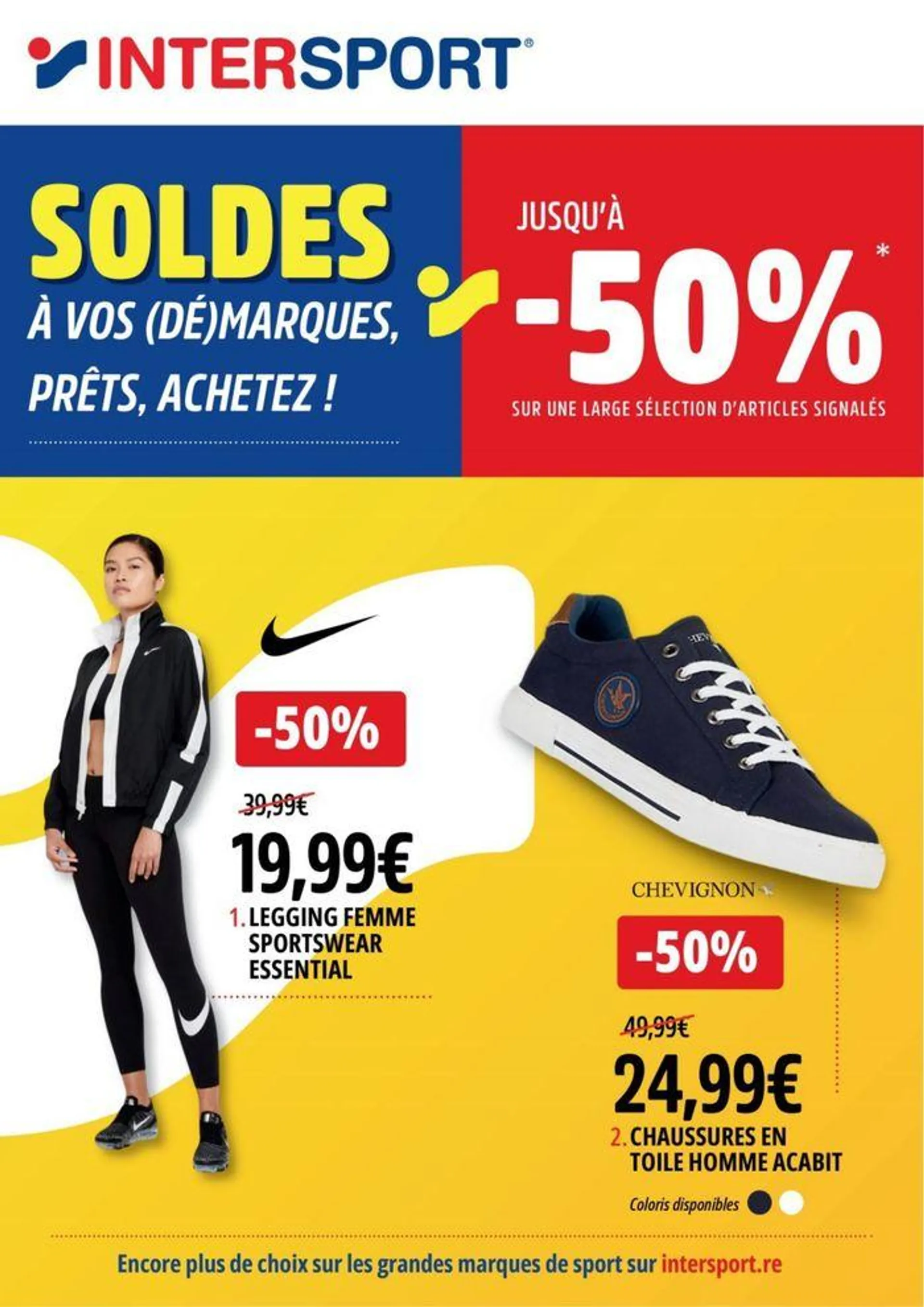 INTERSPORT soldes Catalogue cette semaine Octobre 2024