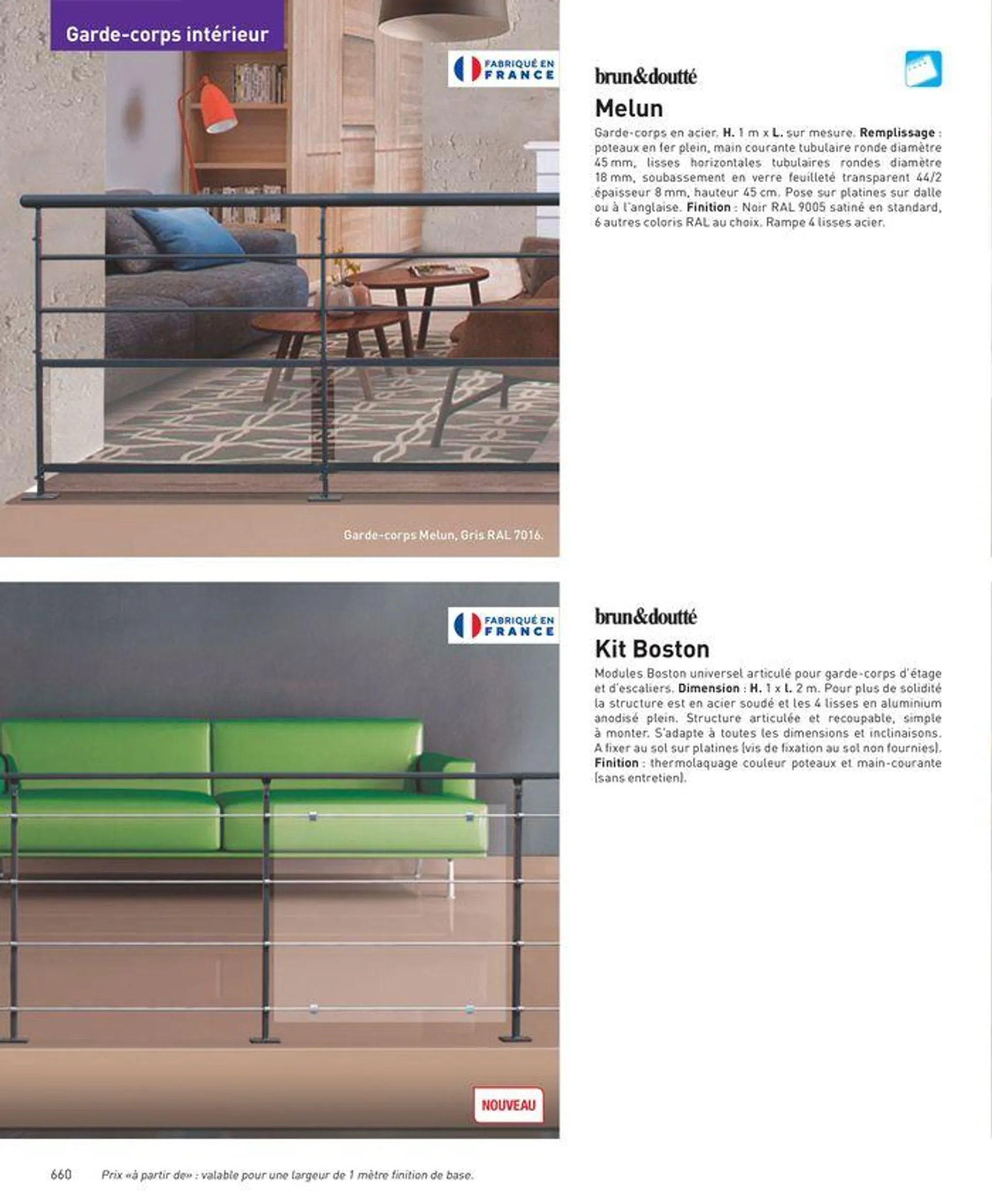 Sélection Intérieur & Extérieur 2024 du 5 avril au 31 décembre 2024 - Catalogue page 660