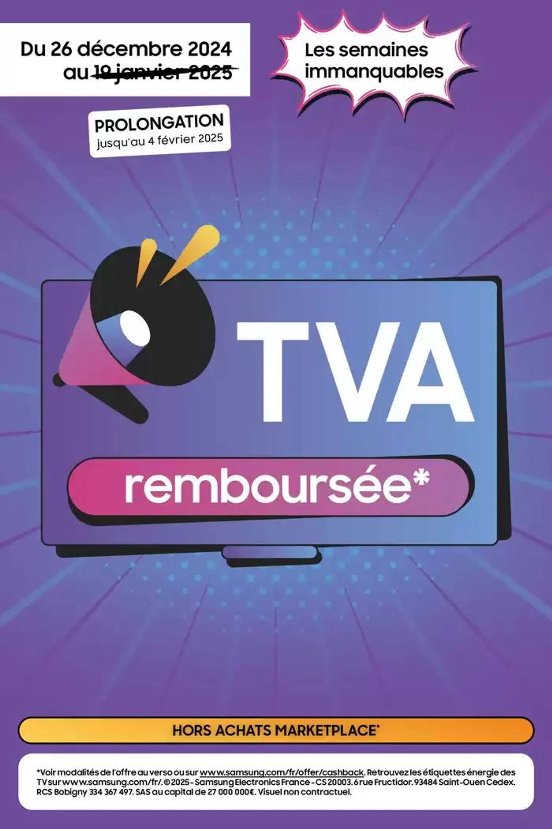 TVA remboursé PROLONGATION jusqu’au 4 février 2025 - 1