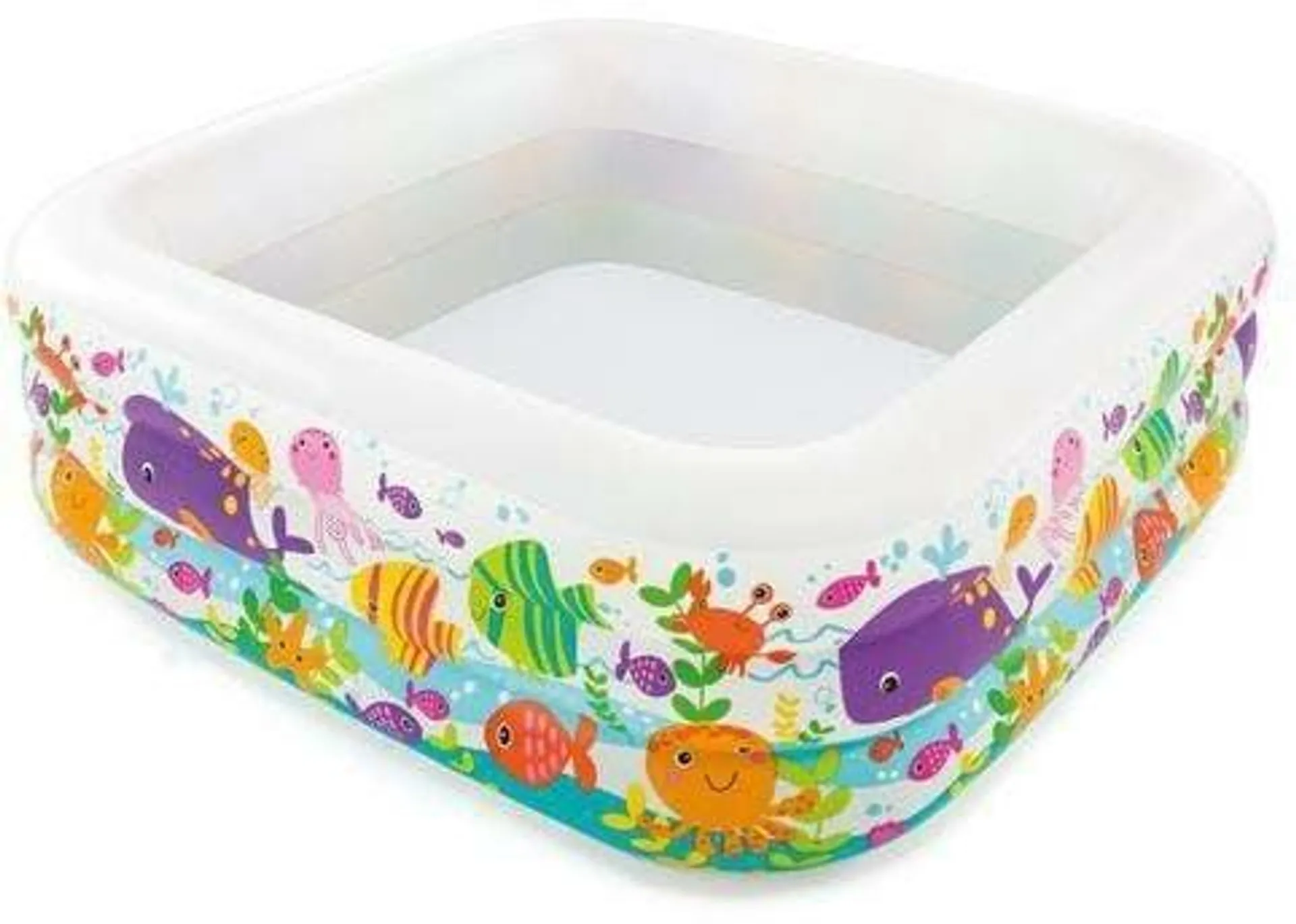 Intex Petite Piscine Océan Carrée