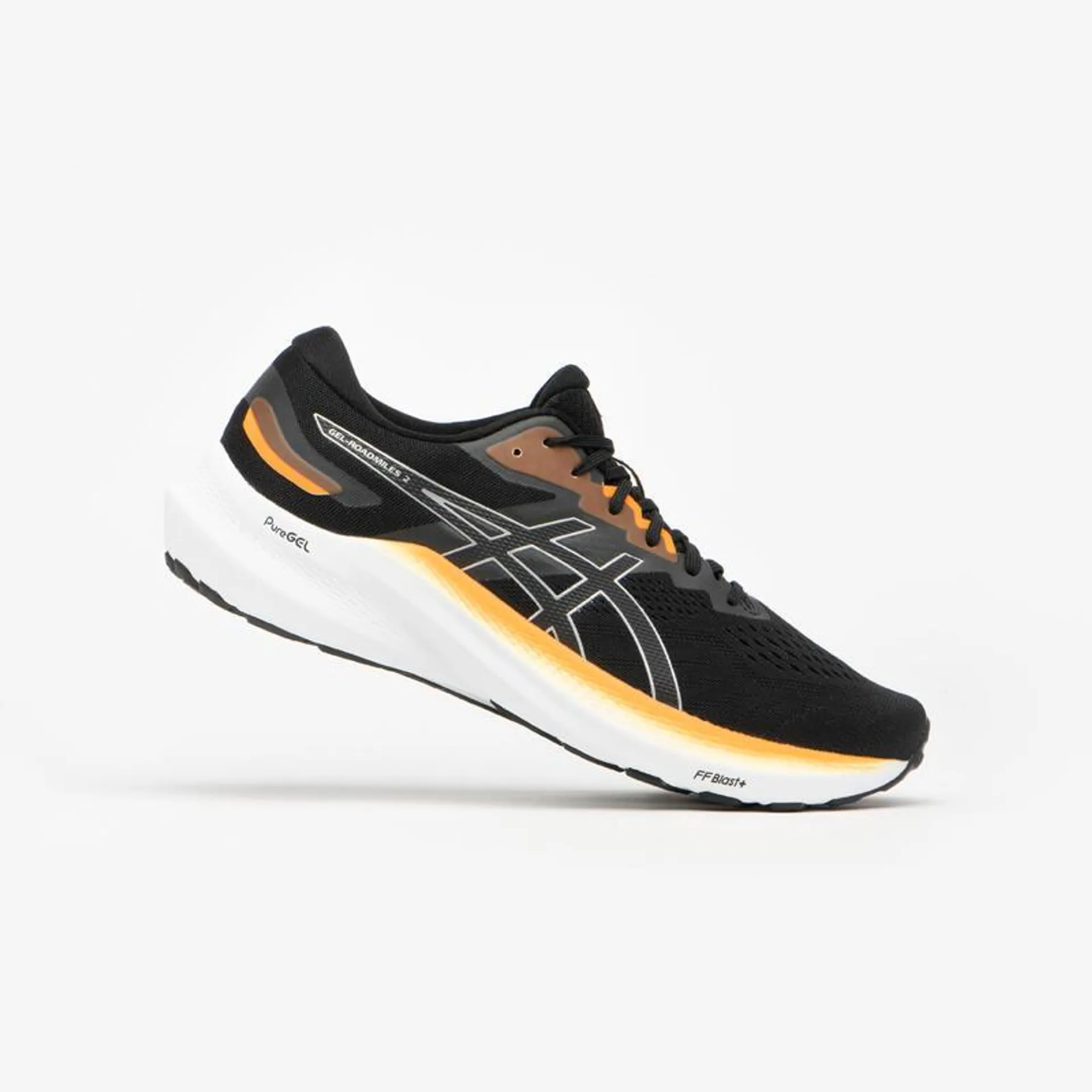 CHAUSSURE DE RUNNING HOMME ASICS - GEL-ROADMILES 2 NOIR ORANGE