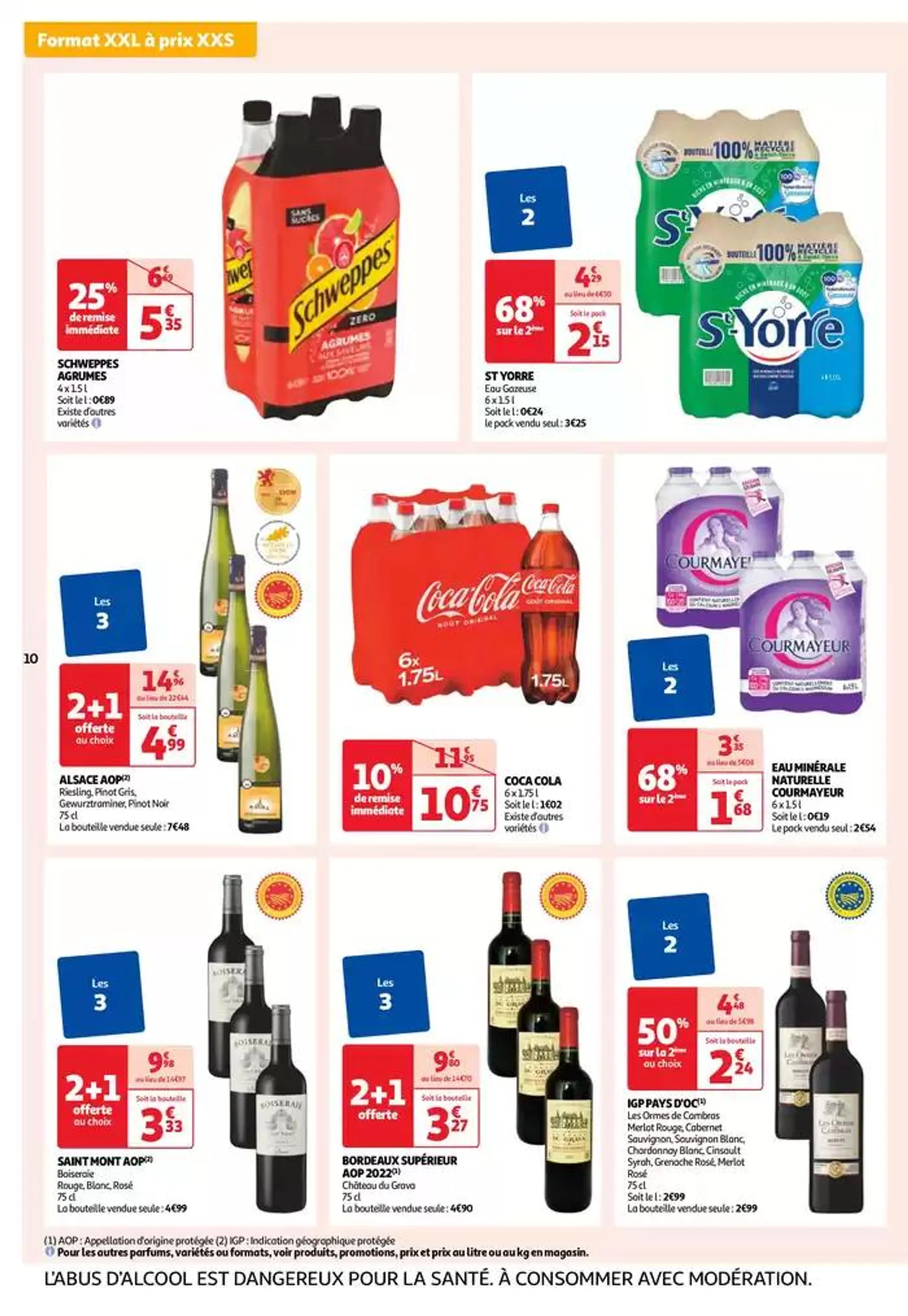 Top depart : 25 jours Auchan  du 29 octobre au 4 novembre 2024 - Catalogue page 10