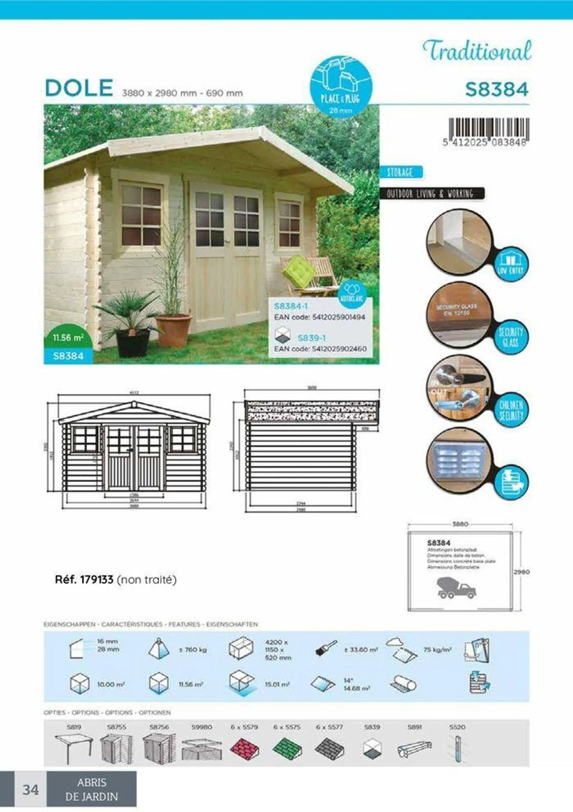 Abris de Jardin du 31 janvier au 31 décembre 2024 - Catalogue page 31