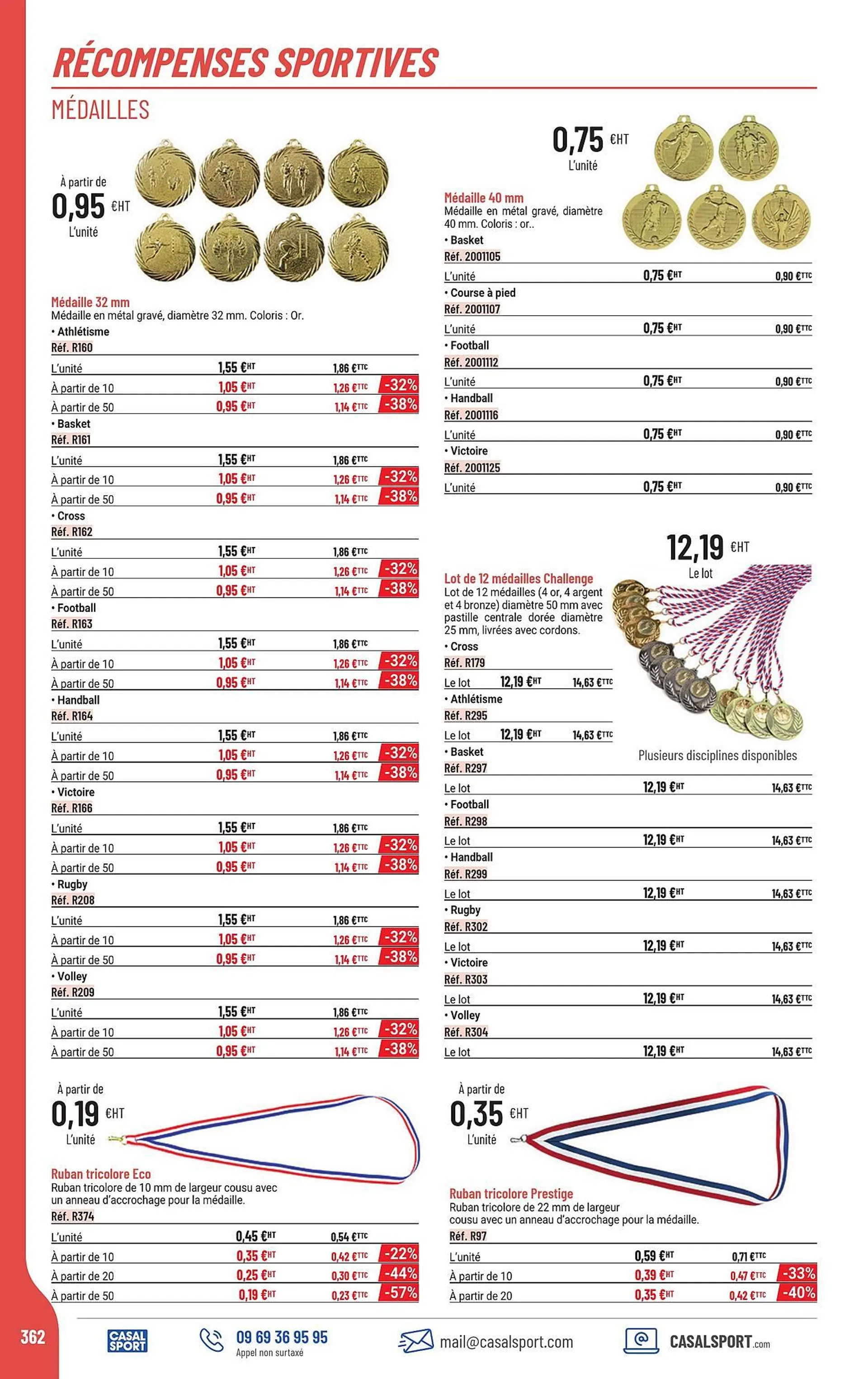 Catalogue Casal Sport du 1 février au 28 décembre 2024 - Catalogue page 278