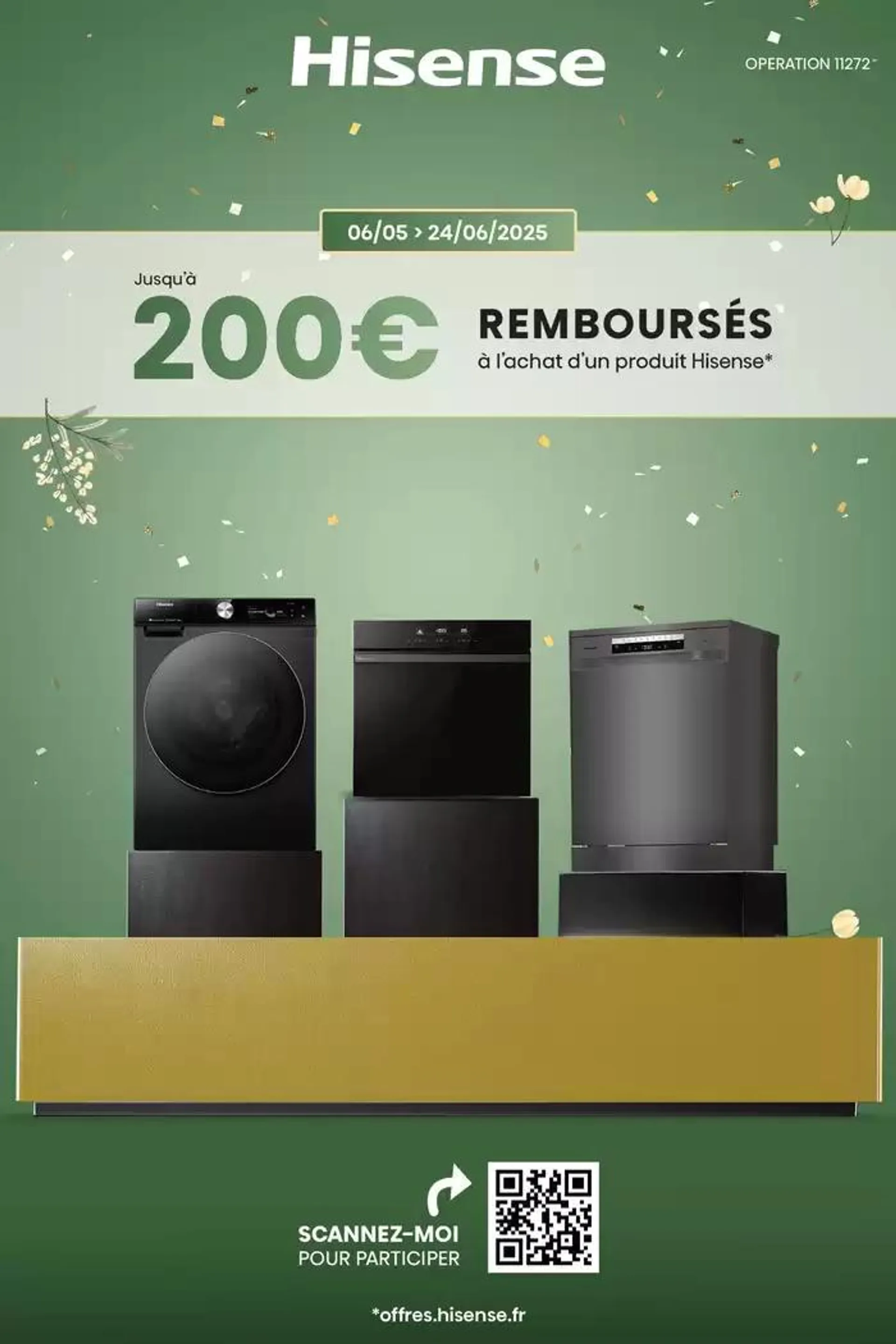 OFFRE Hisense : jusquà 200€ remboursés ! - 1