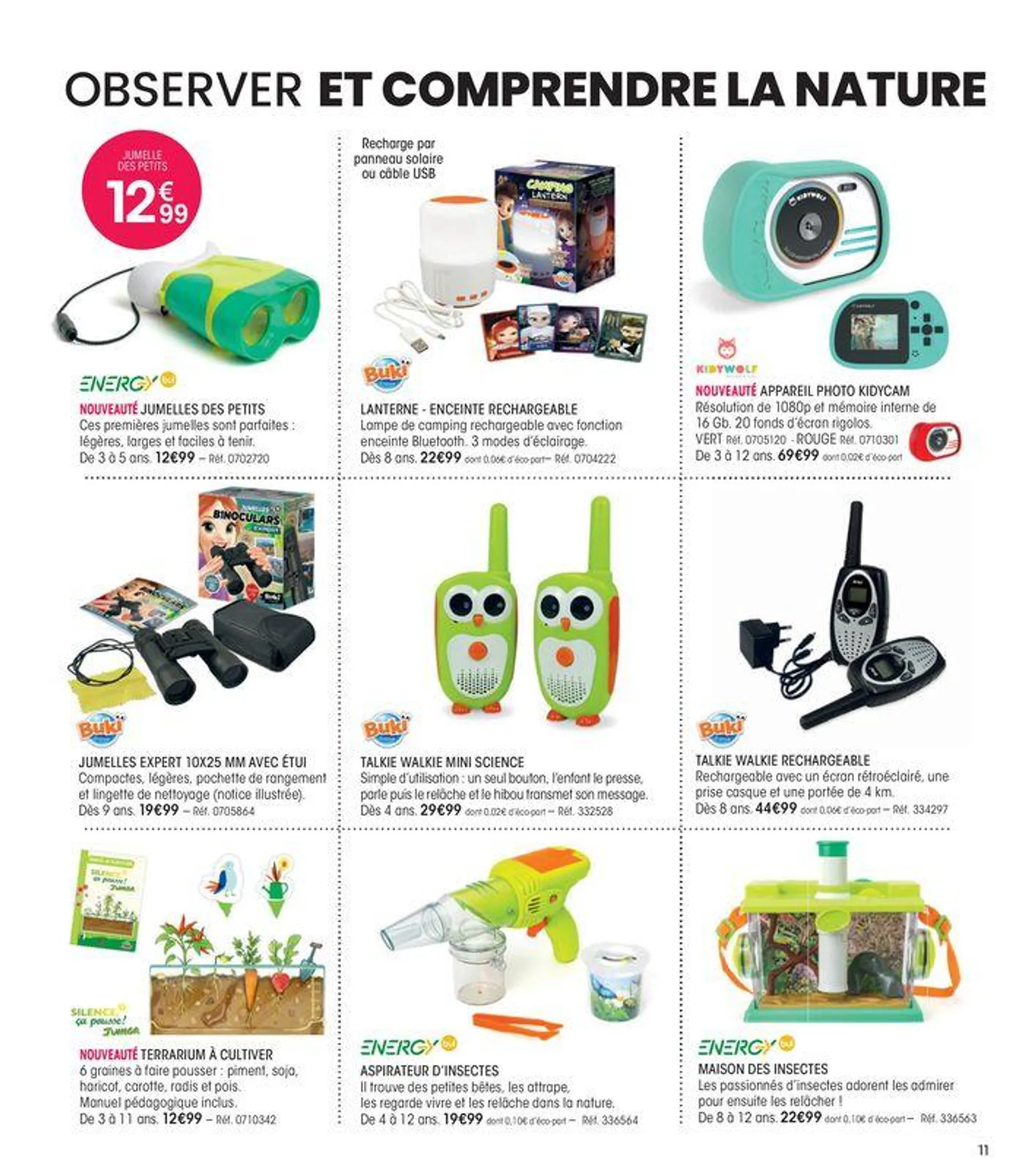 Catalogue printemps-été du 9 avril au 31 août 2024 - Catalogue page 11