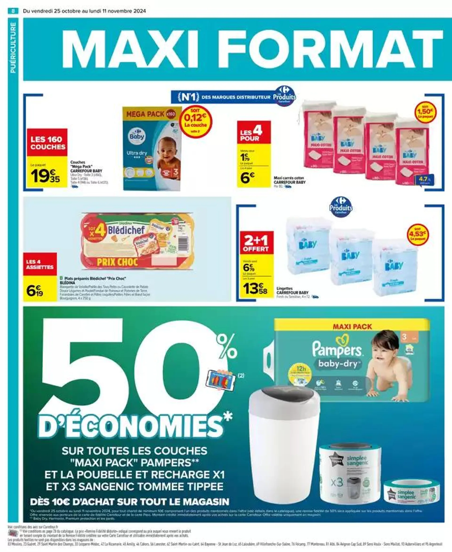 MAXI FORMAT MINI PRIX du 25 octobre au 11 novembre 2024 - Catalogue page 8