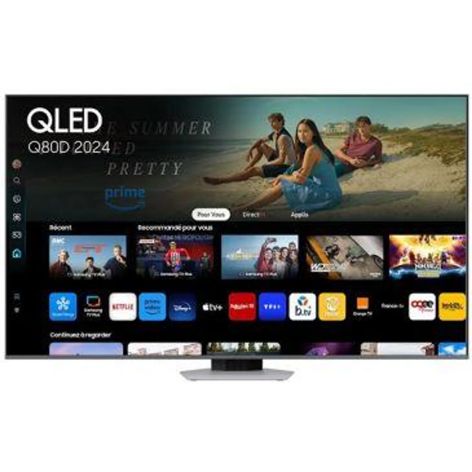 TV LED UHD 4K - TQ50Q80DATXXC - SAMSUNG