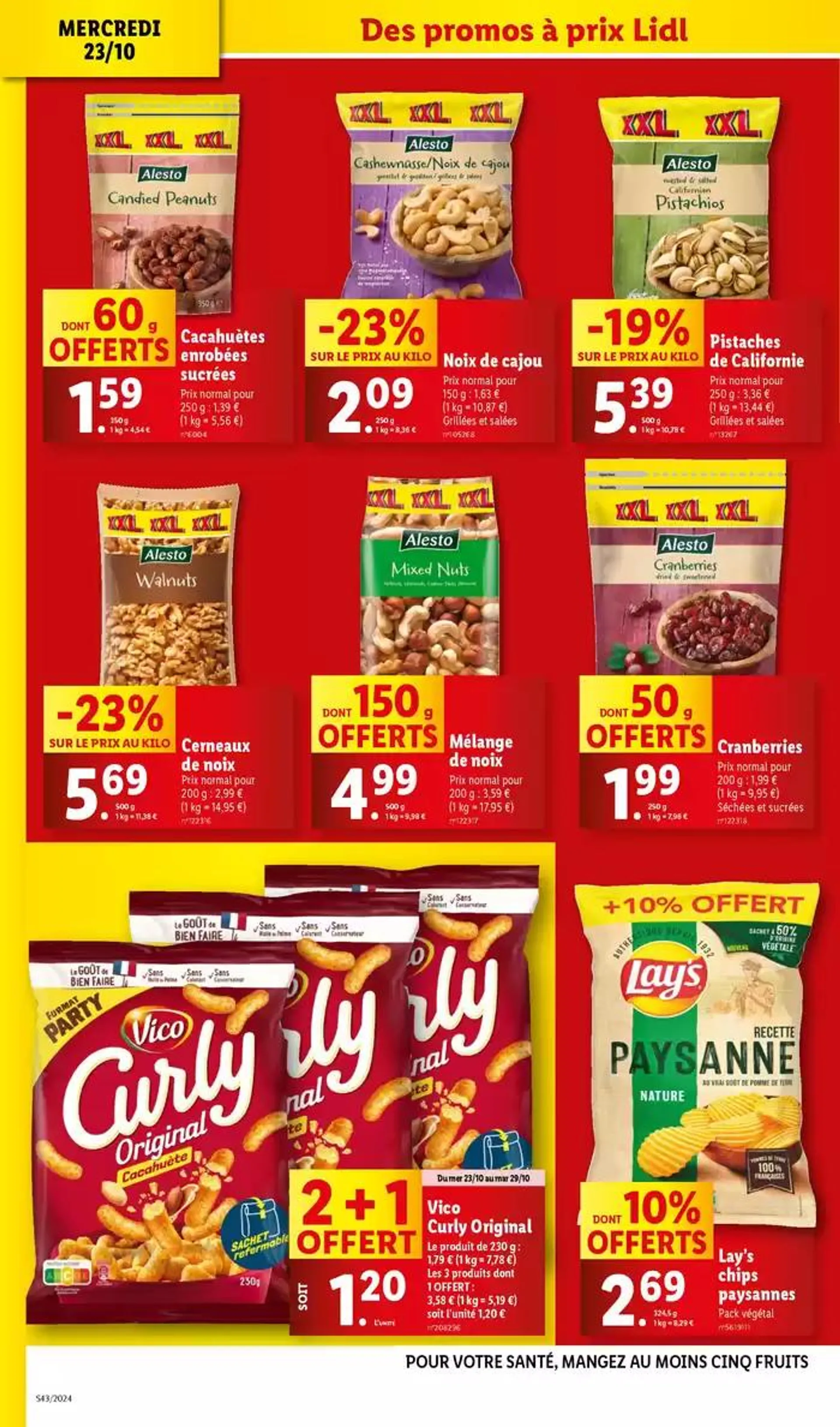 L'hiver approche ! Cette semaine, retrouvez des produits réconfortants, toujours à prix Lidl du 23 octobre au 29 octobre 2024 - Catalogue page 16