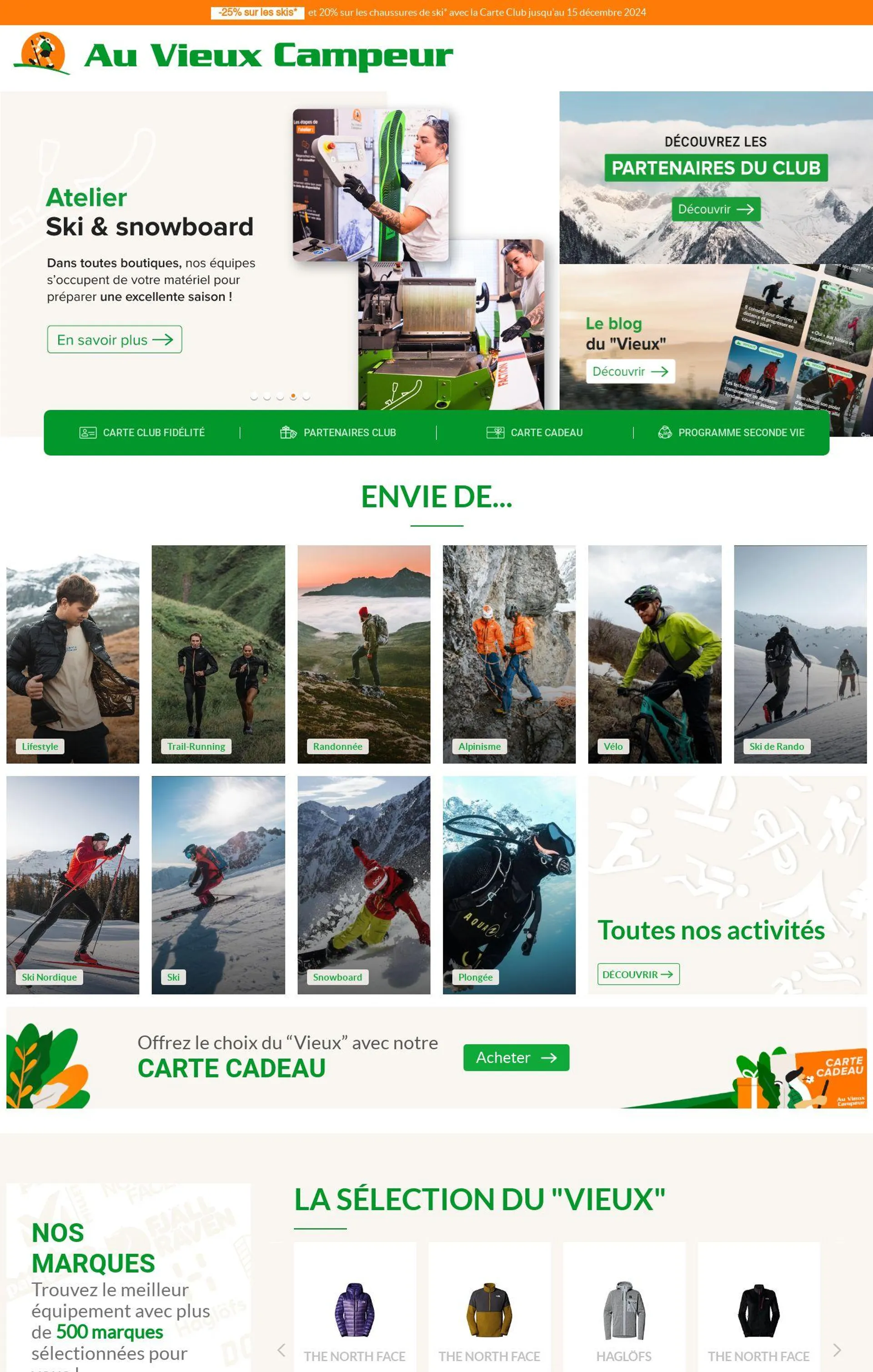 Au Vieux Campeur Catalogue actuel - 1