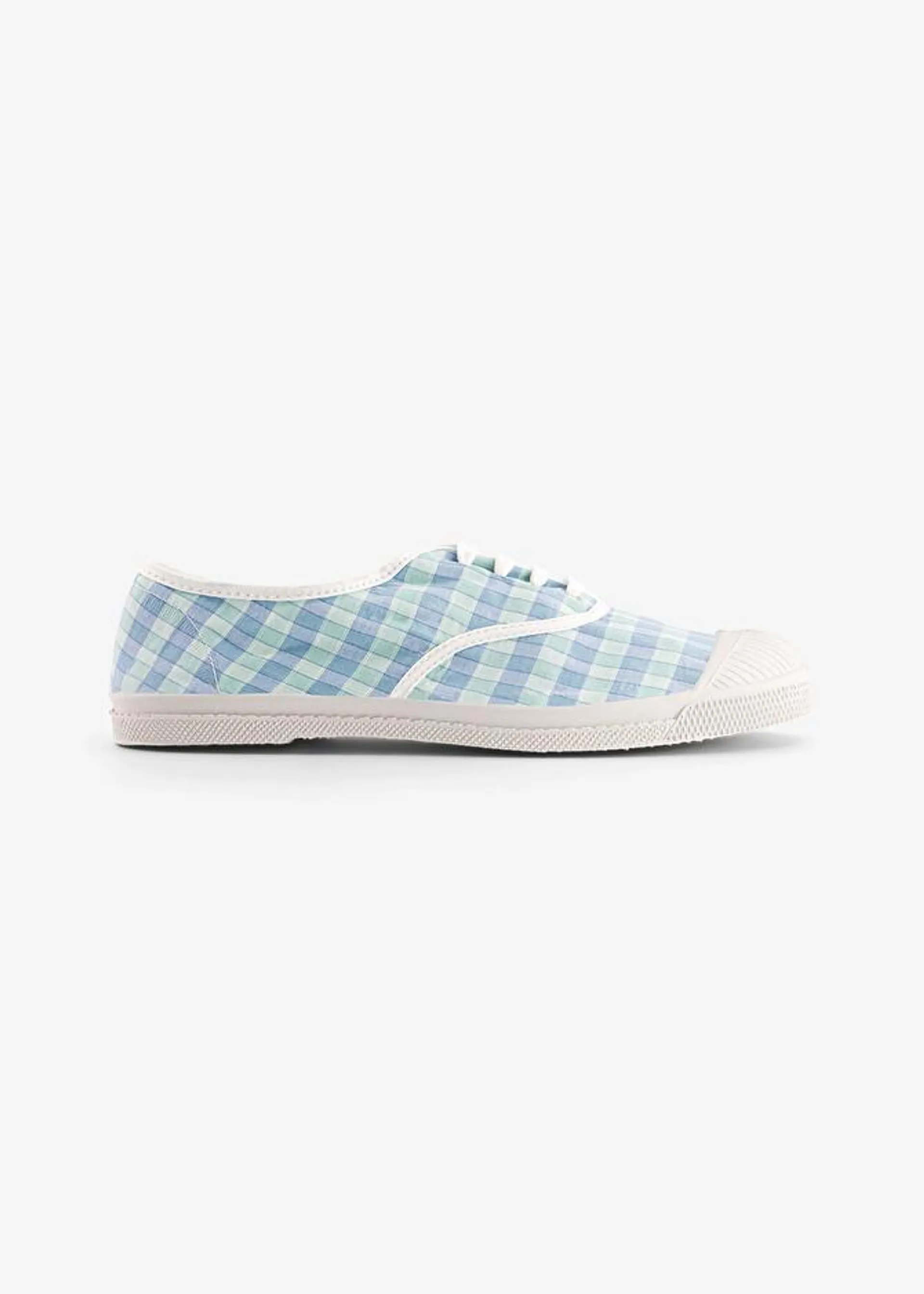 TENIS LACETS FEMME SUMMER CHECKS