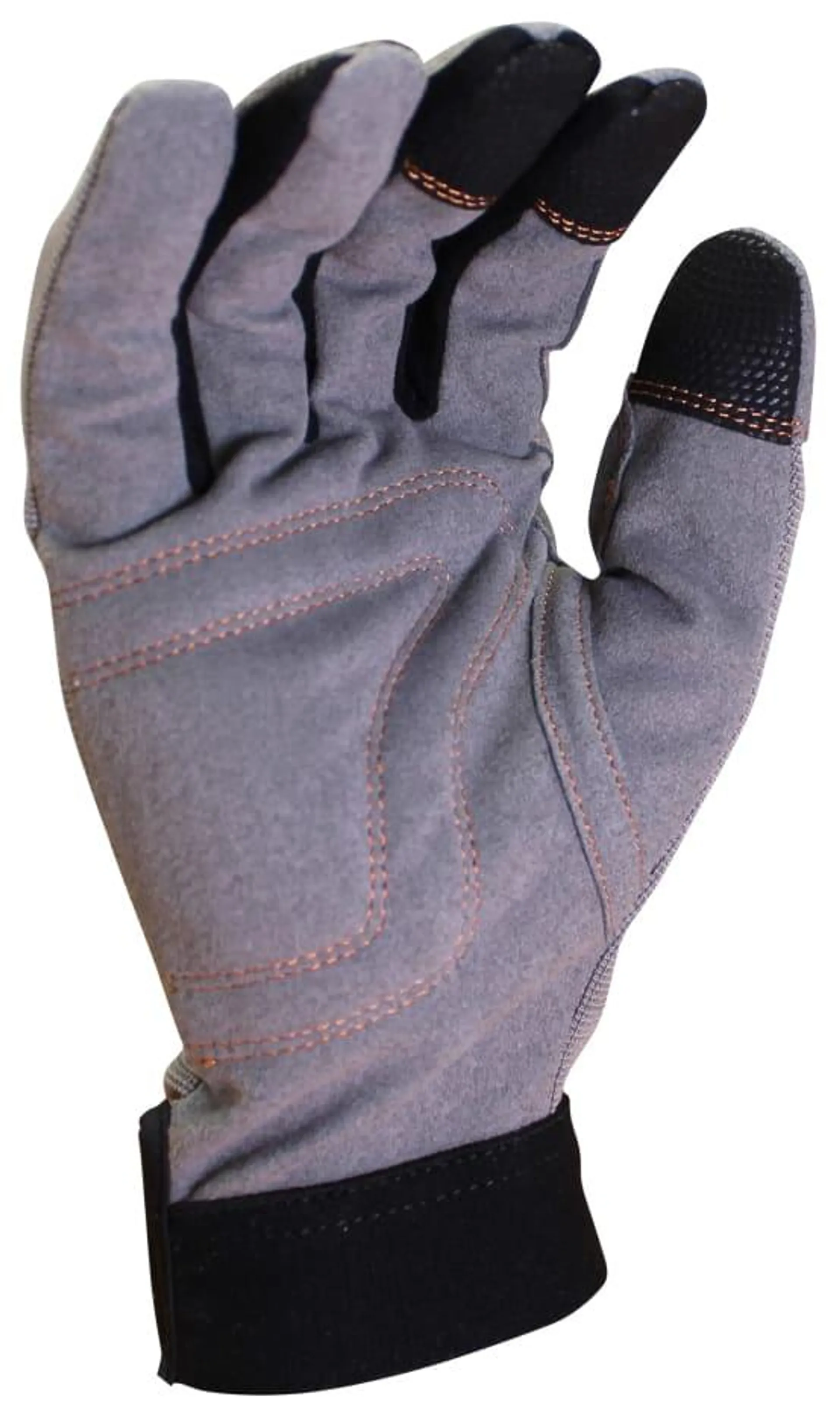 Ecloz - Gants outils motorisés adulte gris Taille 11