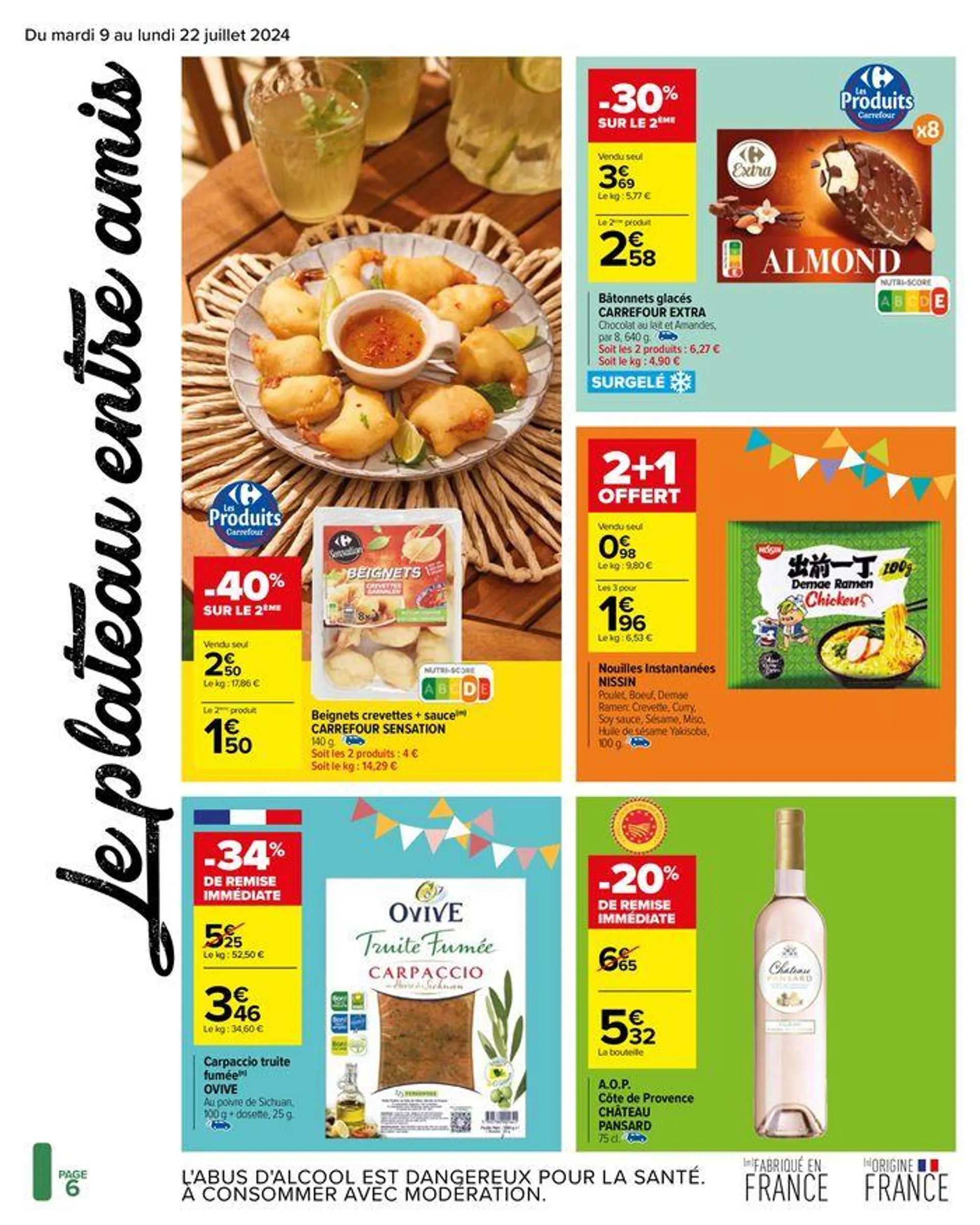 S’entraîner à bien manger du 9 juillet au 22 juillet 2024 - Catalogue page 6