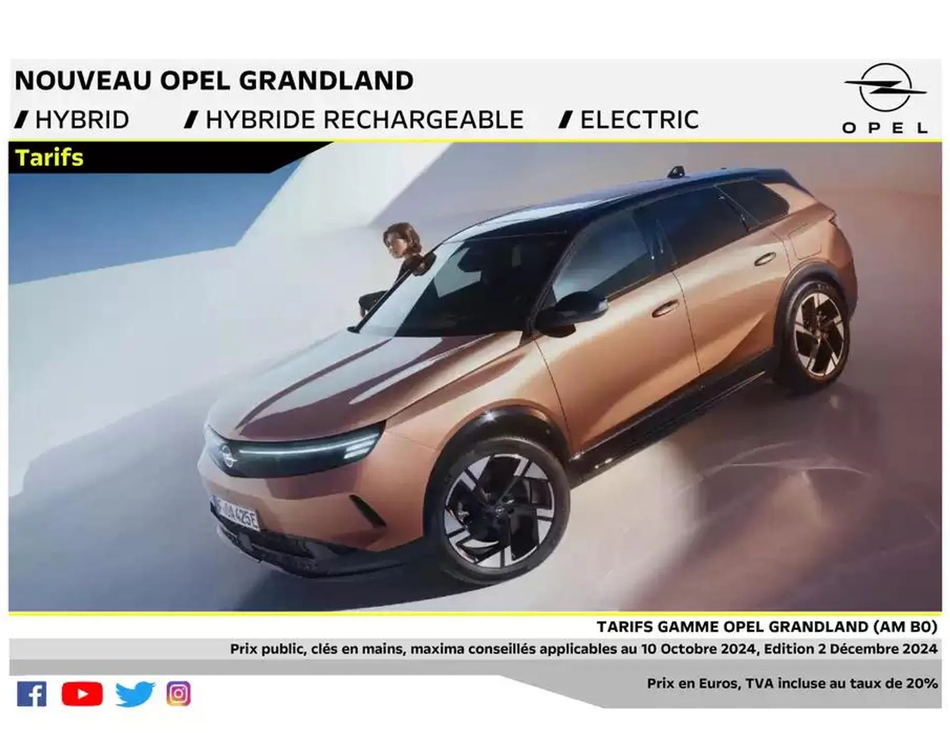 Opel Nouveau Grandland du 15 février au 15 février 2026 - Catalogue page 1