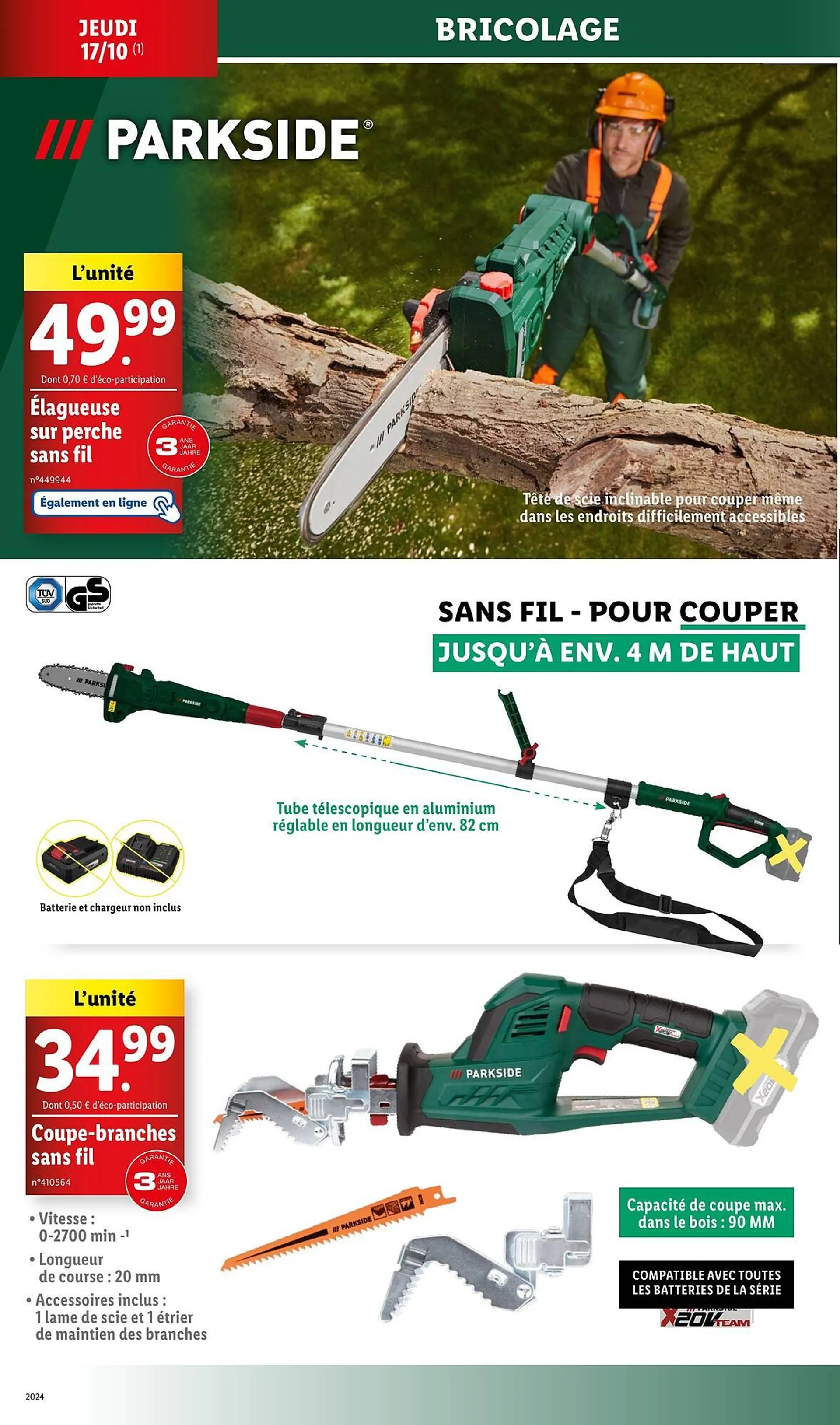 Catalogue Lidl du 16 octobre au 22 octobre 2024 - Catalogue page 50