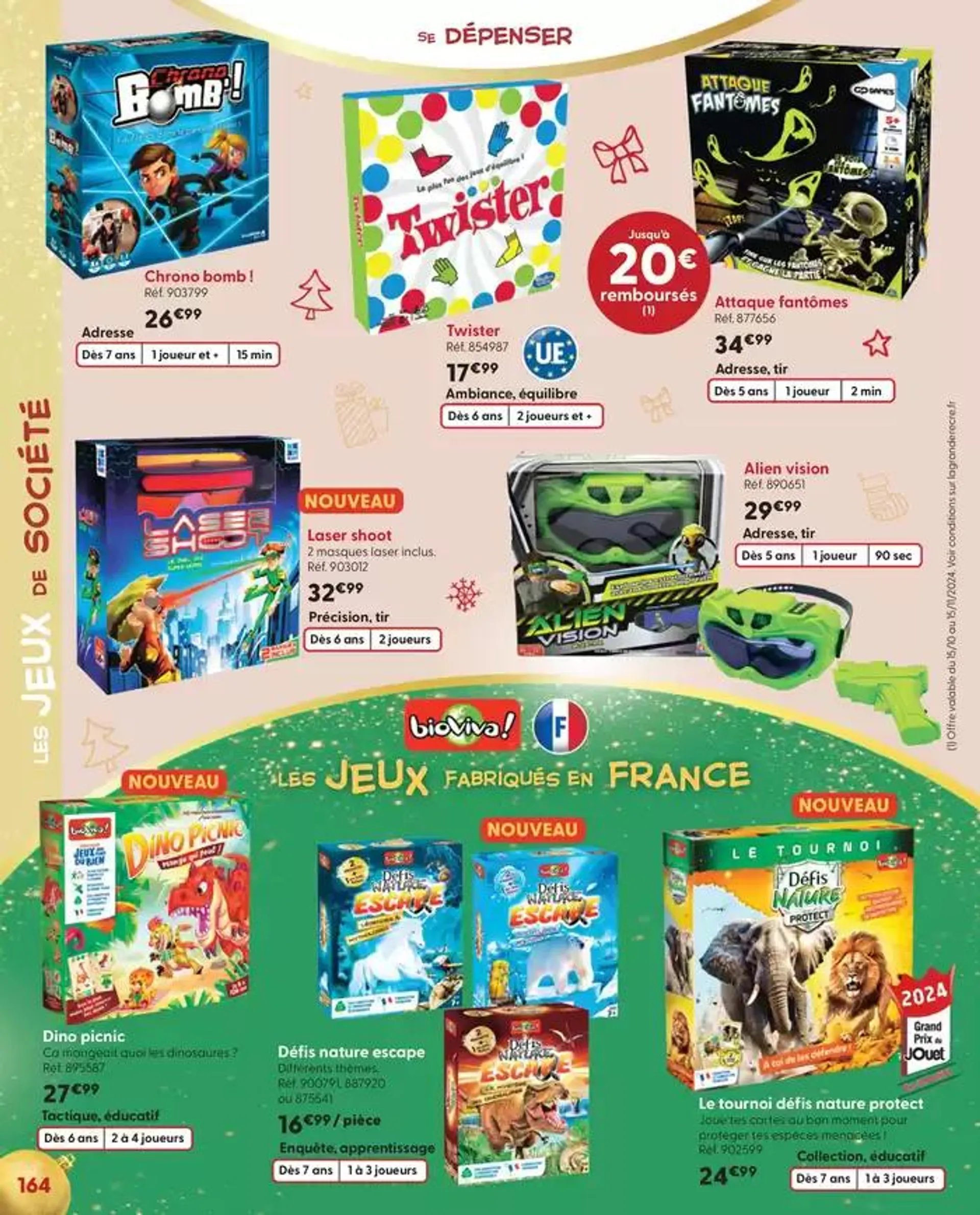 Un Noël de hotte voltige du 14 octobre au 2 décembre 2024 - Catalogue page 164