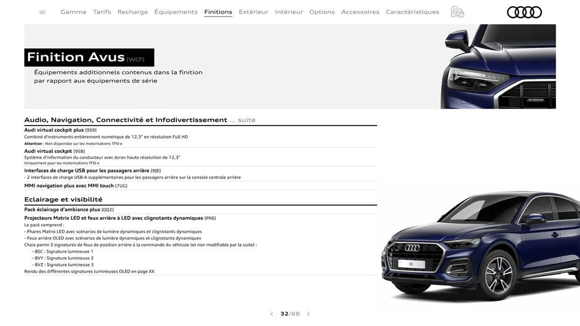 Audi Q5 du 20 août au 31 décembre 2024 - Catalogue page 32