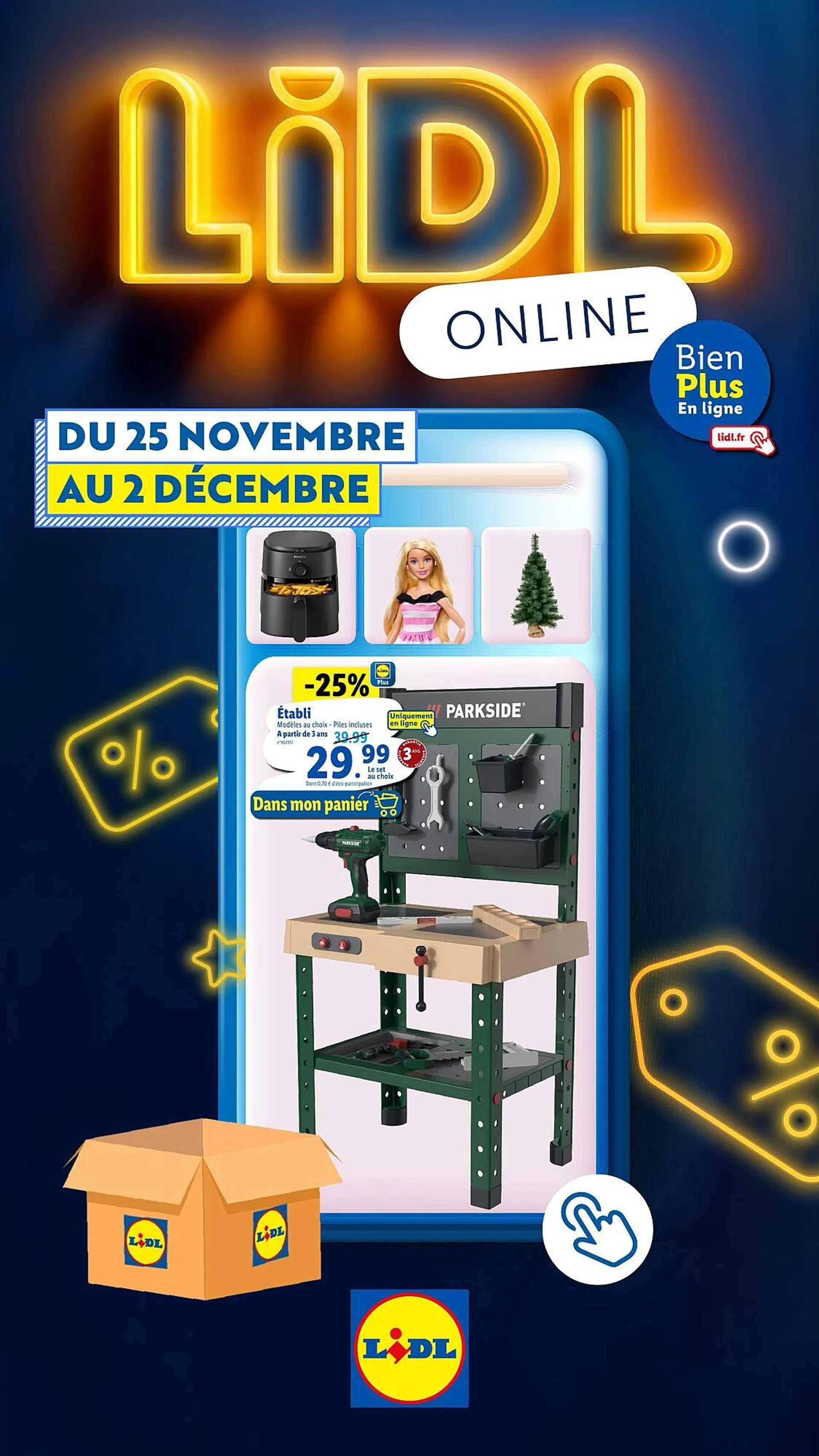 Catalogue Lidl du 25 novembre au 2 décembre 2024 - Catalogue page 1