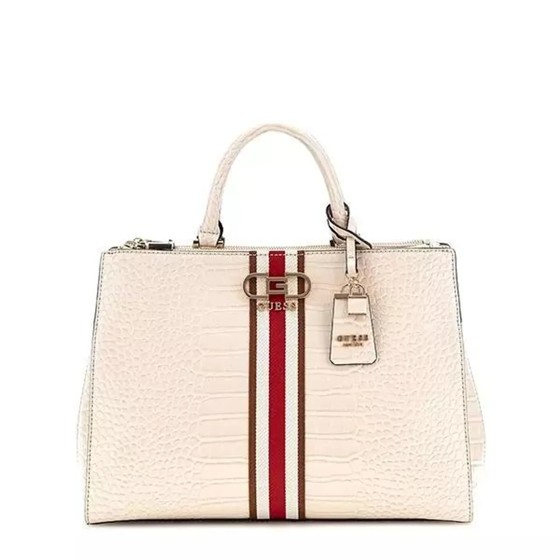 Guess - Grand sac croco Nelka stone