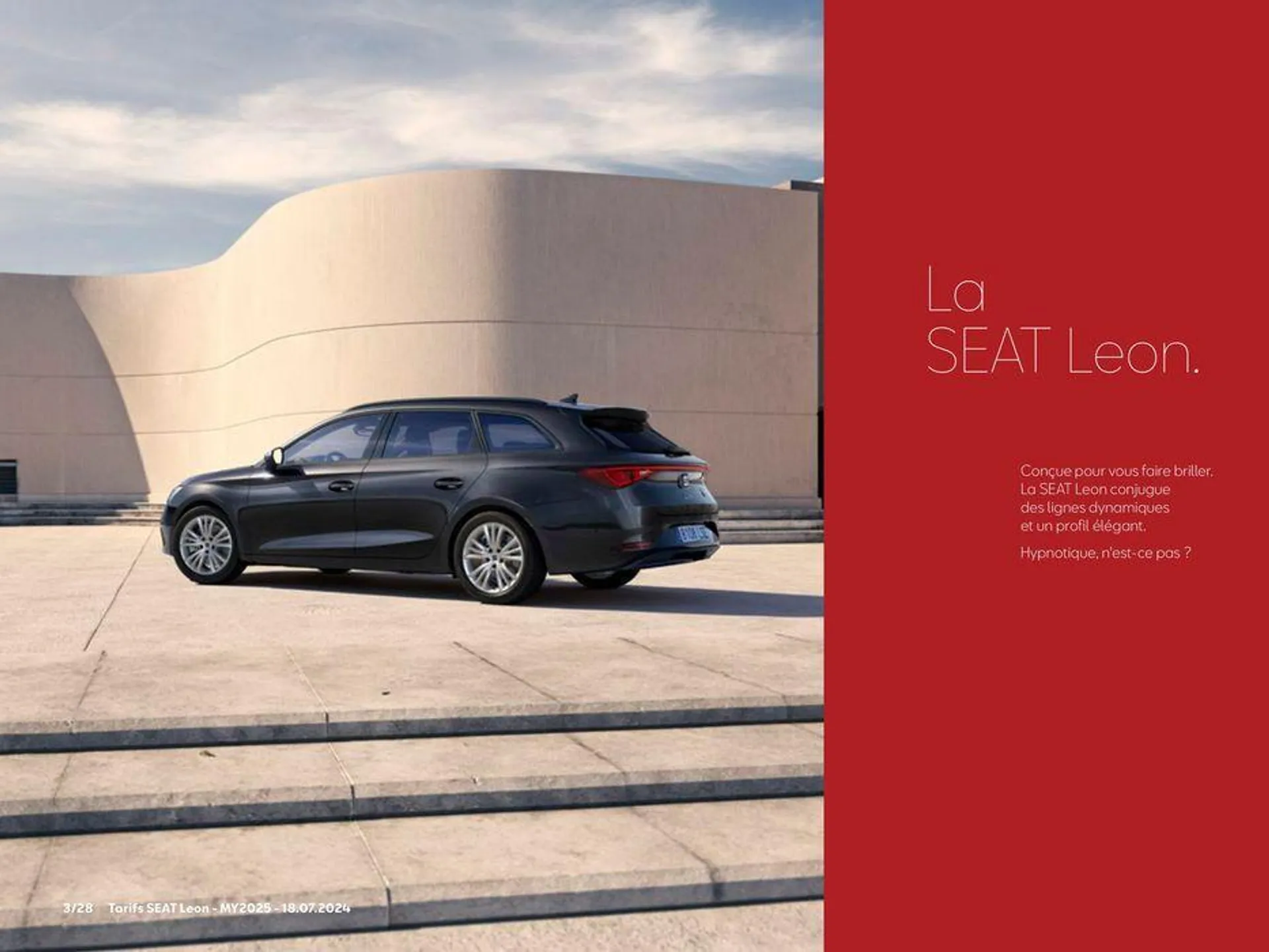 SEAT Leon 5 portes du 24 juillet au 24 juillet 2025 - Catalogue page 3