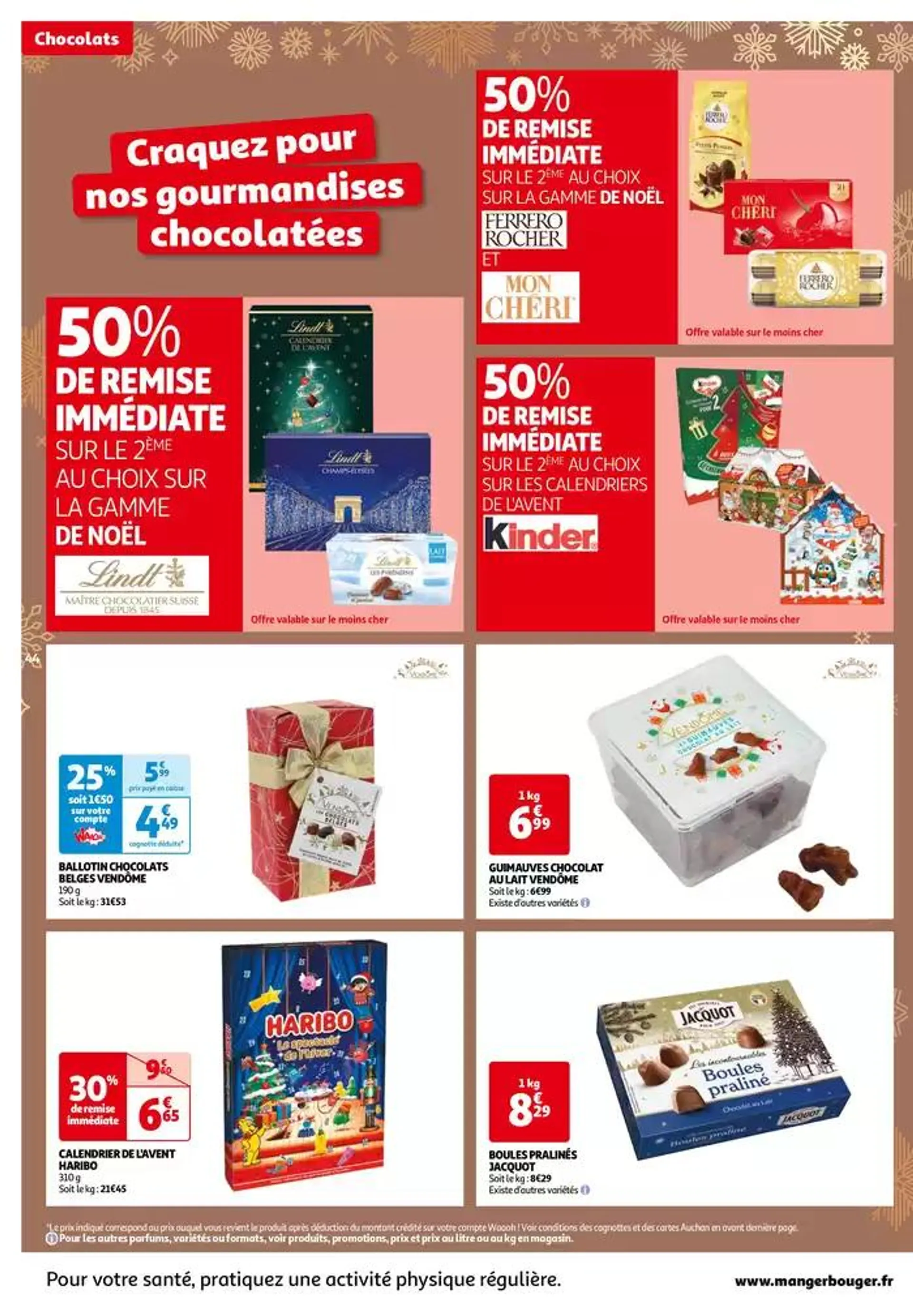 Top depart : 25 jours Auchan  du 29 octobre au 4 novembre 2024 - Catalogue page 44