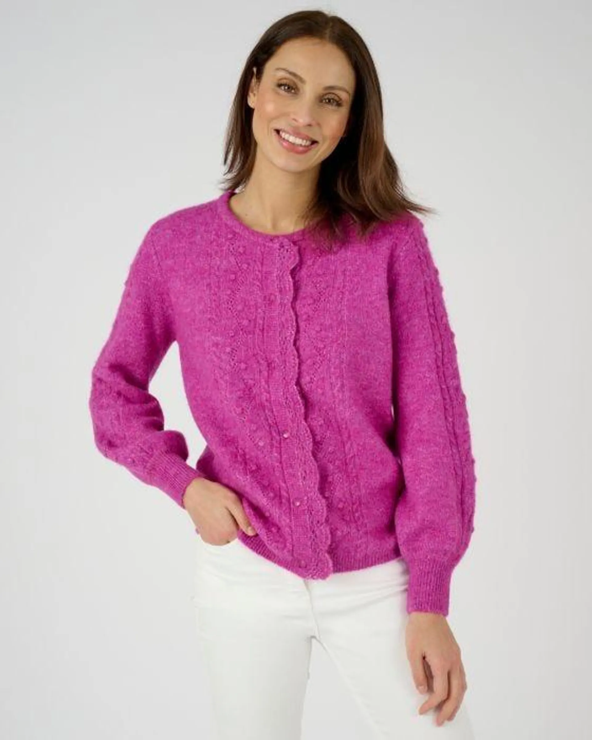 Cardigan maille fantaisie Thermolactyl