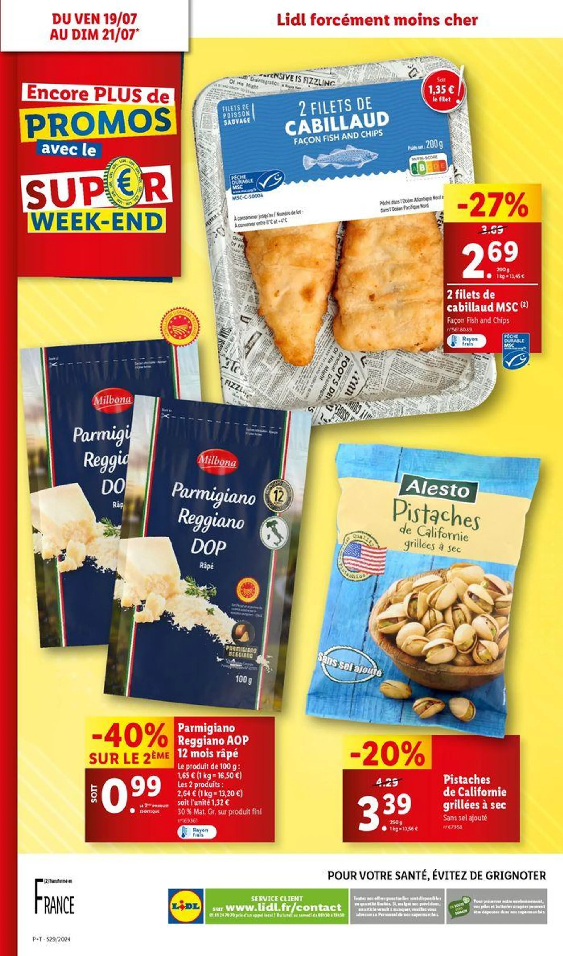 Faites le plein de courses et profitez des petits prix Lidl sur vos articles du quotidien  - 56