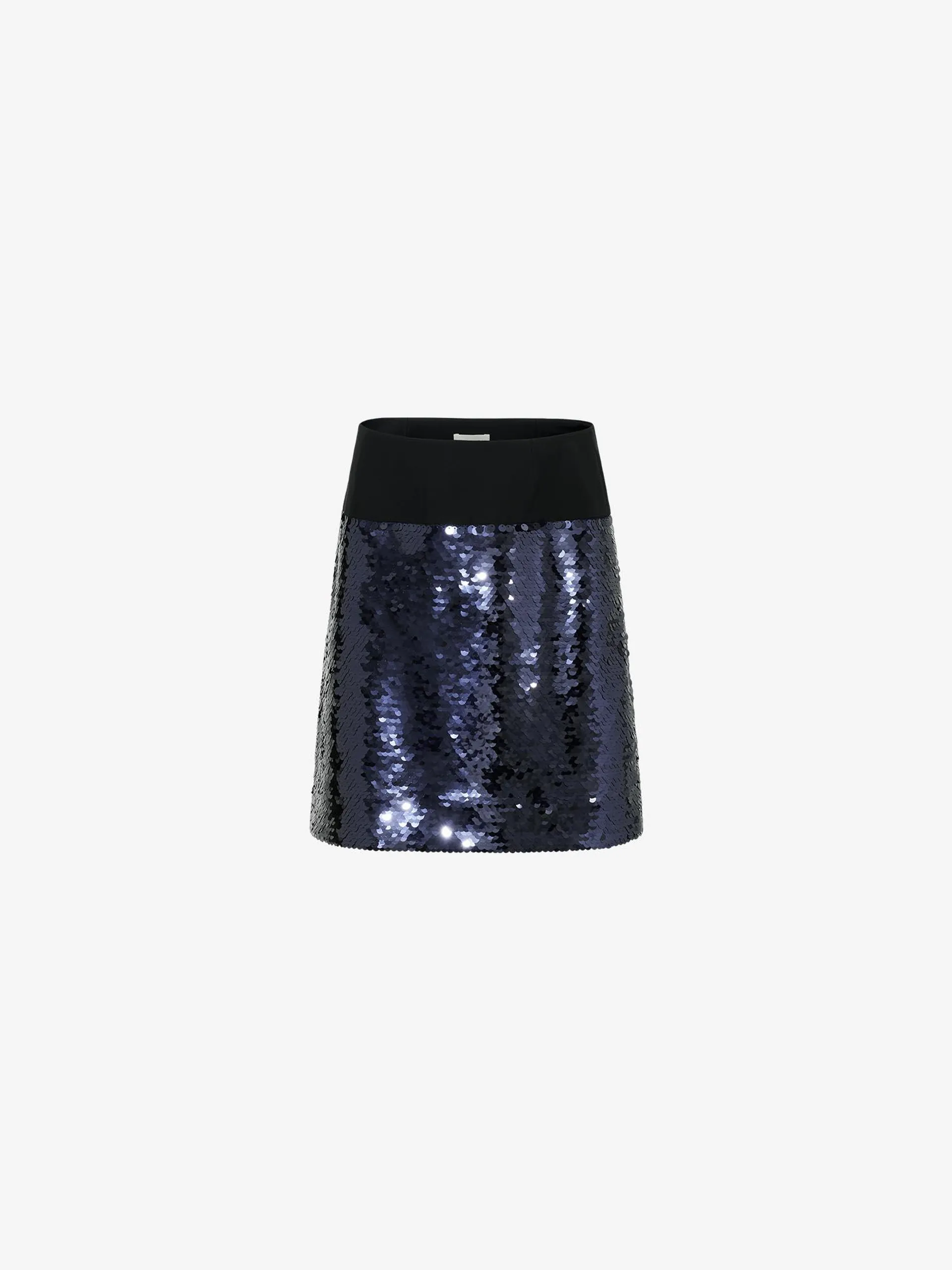 EDITH SHORT SKIRT WITH SEQUINS