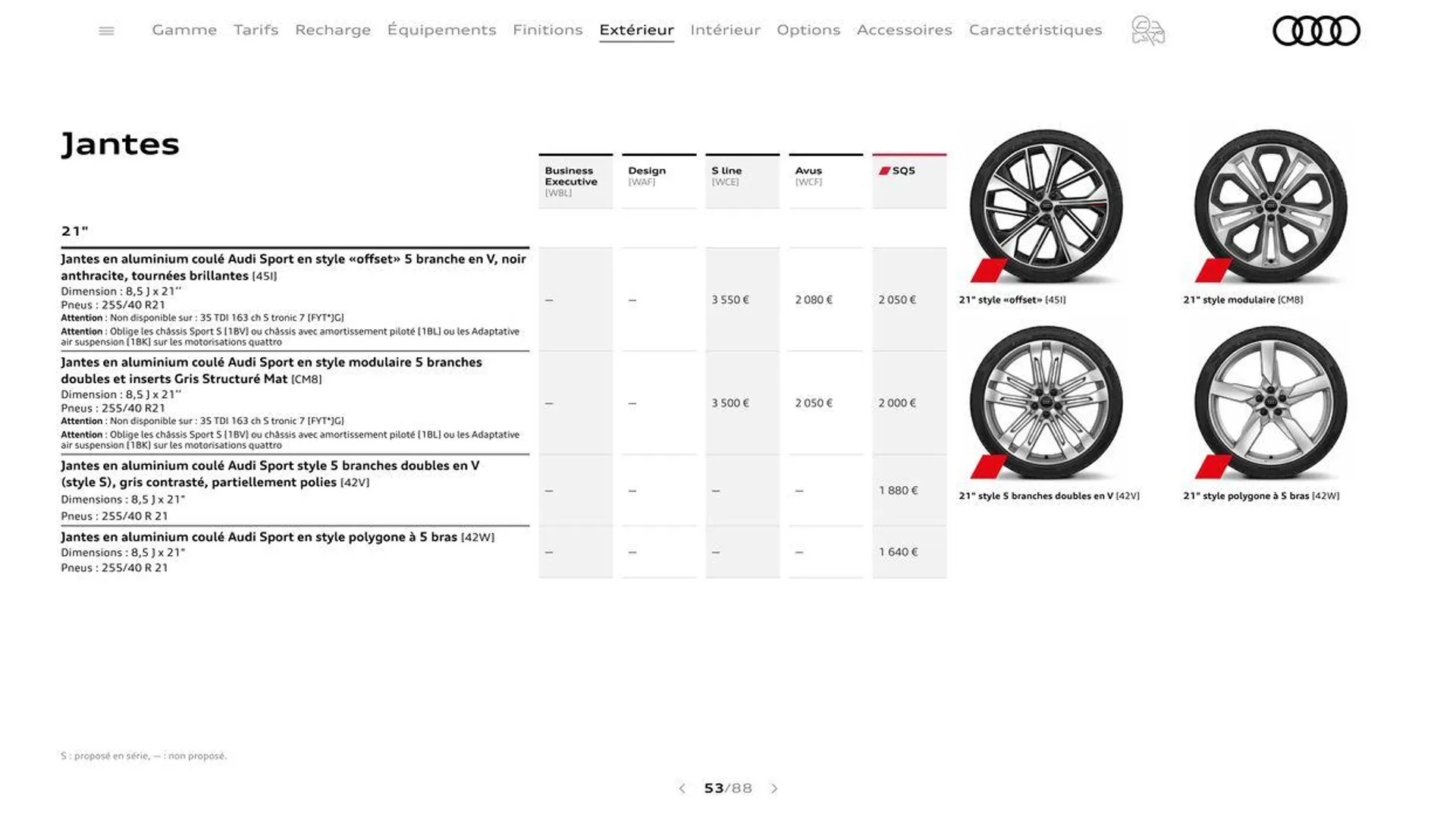 Audi Q5 du 20 août au 31 décembre 2024 - Catalogue page 53