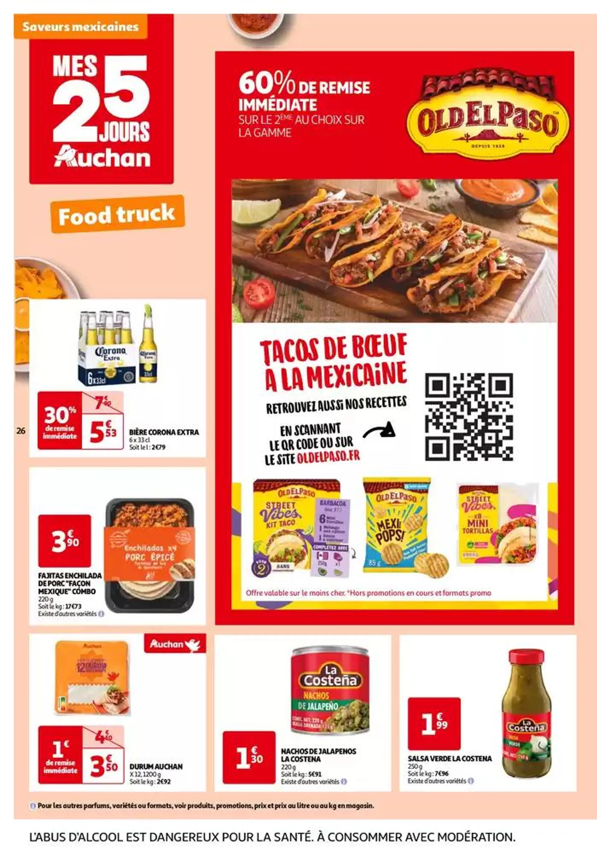 Top depart : 25 jours Auchan  du 29 octobre au 4 novembre 2024 - Catalogue page 26