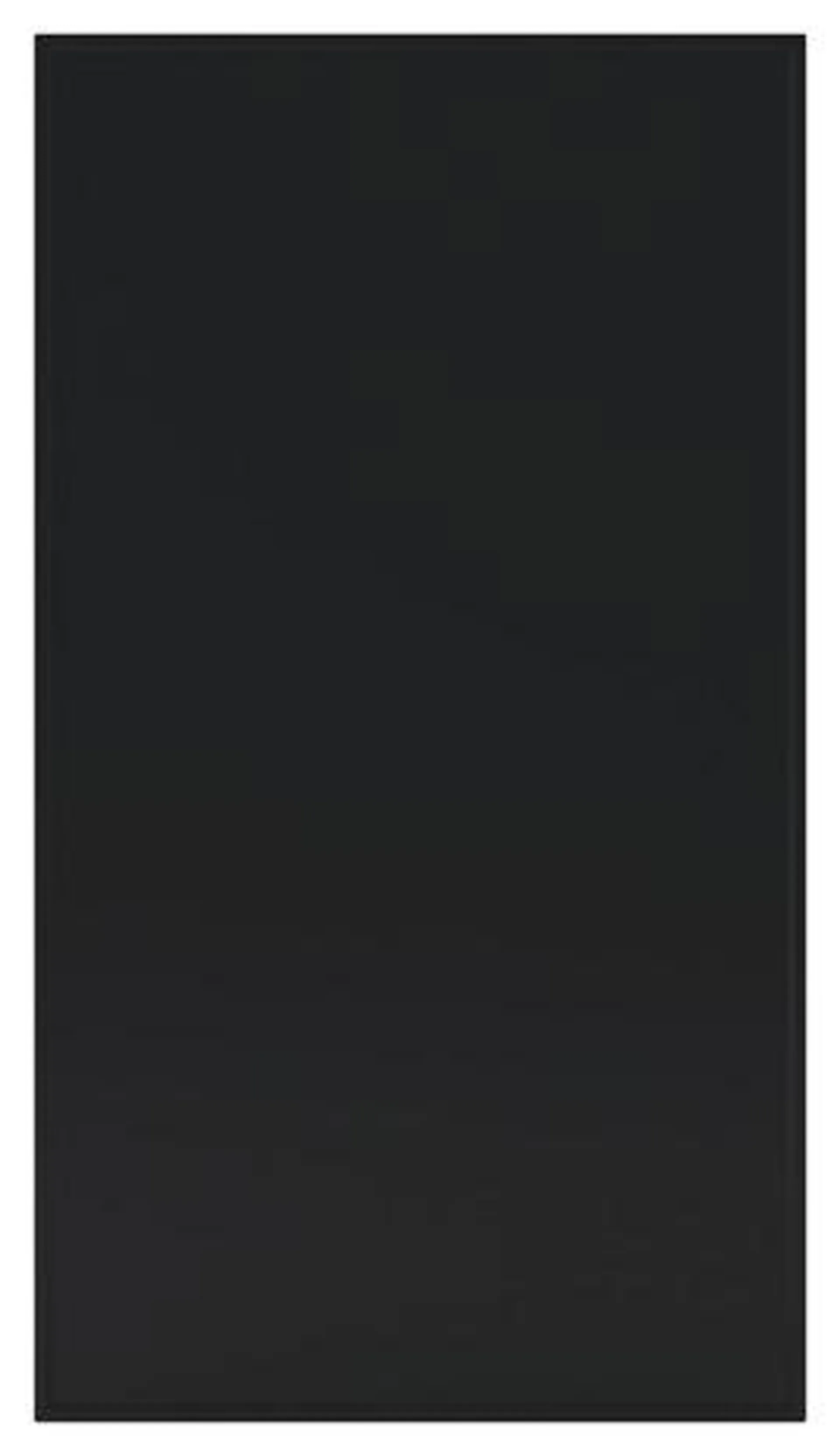 Façade 1 porte 40cm "PASILLA/HELINE" noir mat - L. 39.7 x H. 71.5cm - GoodHome