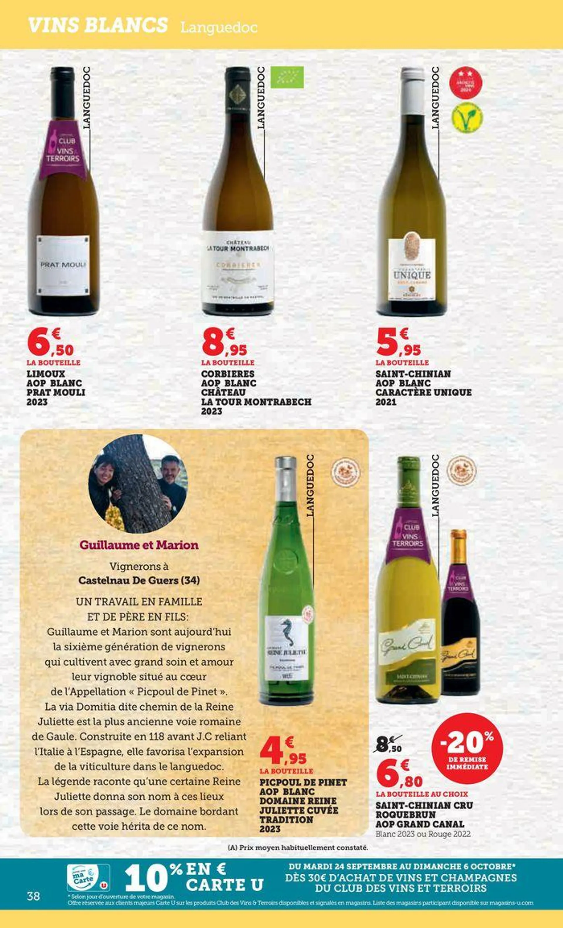 Foire aux Vins d'Automne du 24 septembre au 6 octobre 2024 - Catalogue page 38