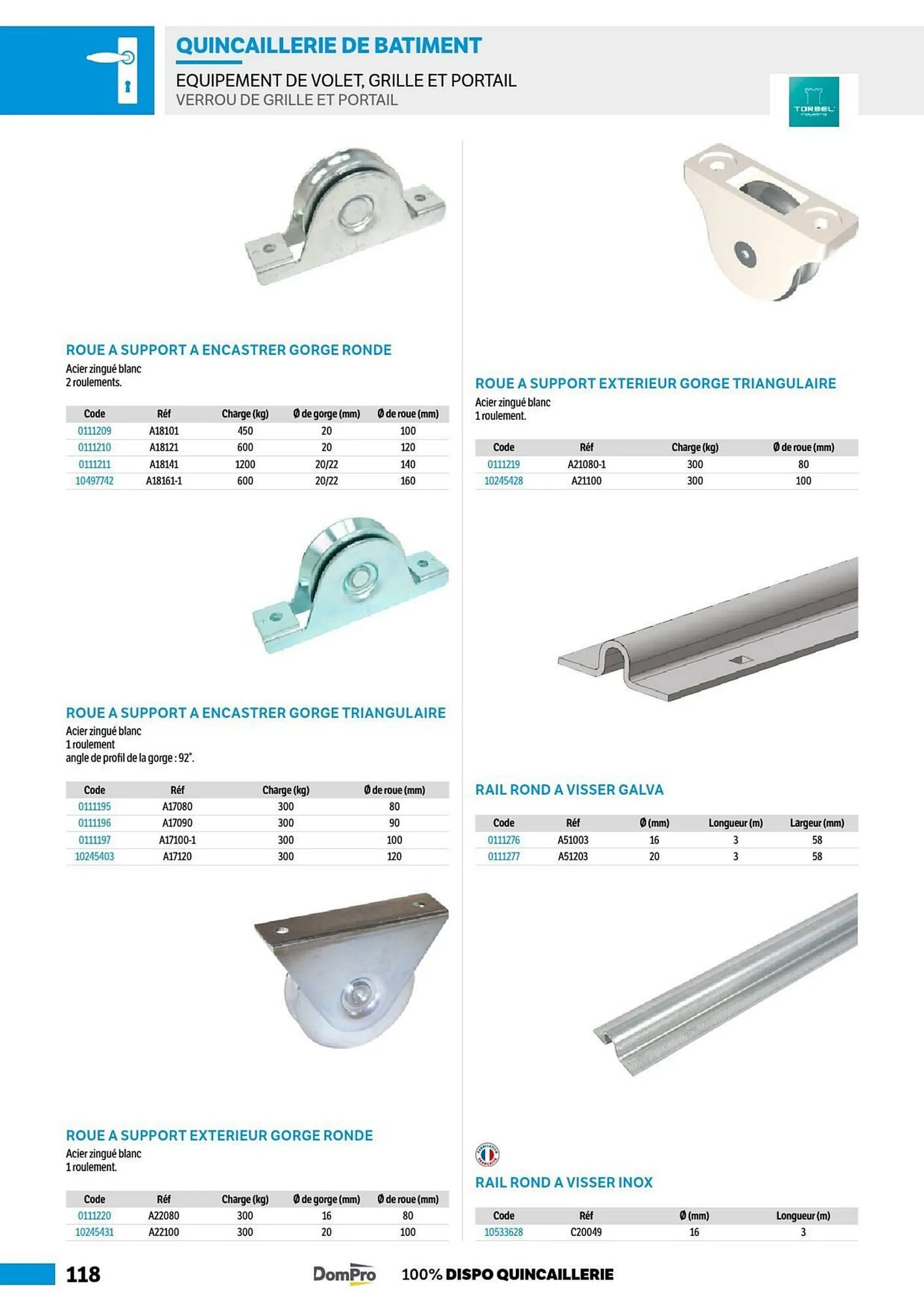 Catalogue DomPro du 8 juillet au 4 janvier 2025 - Catalogue page 118