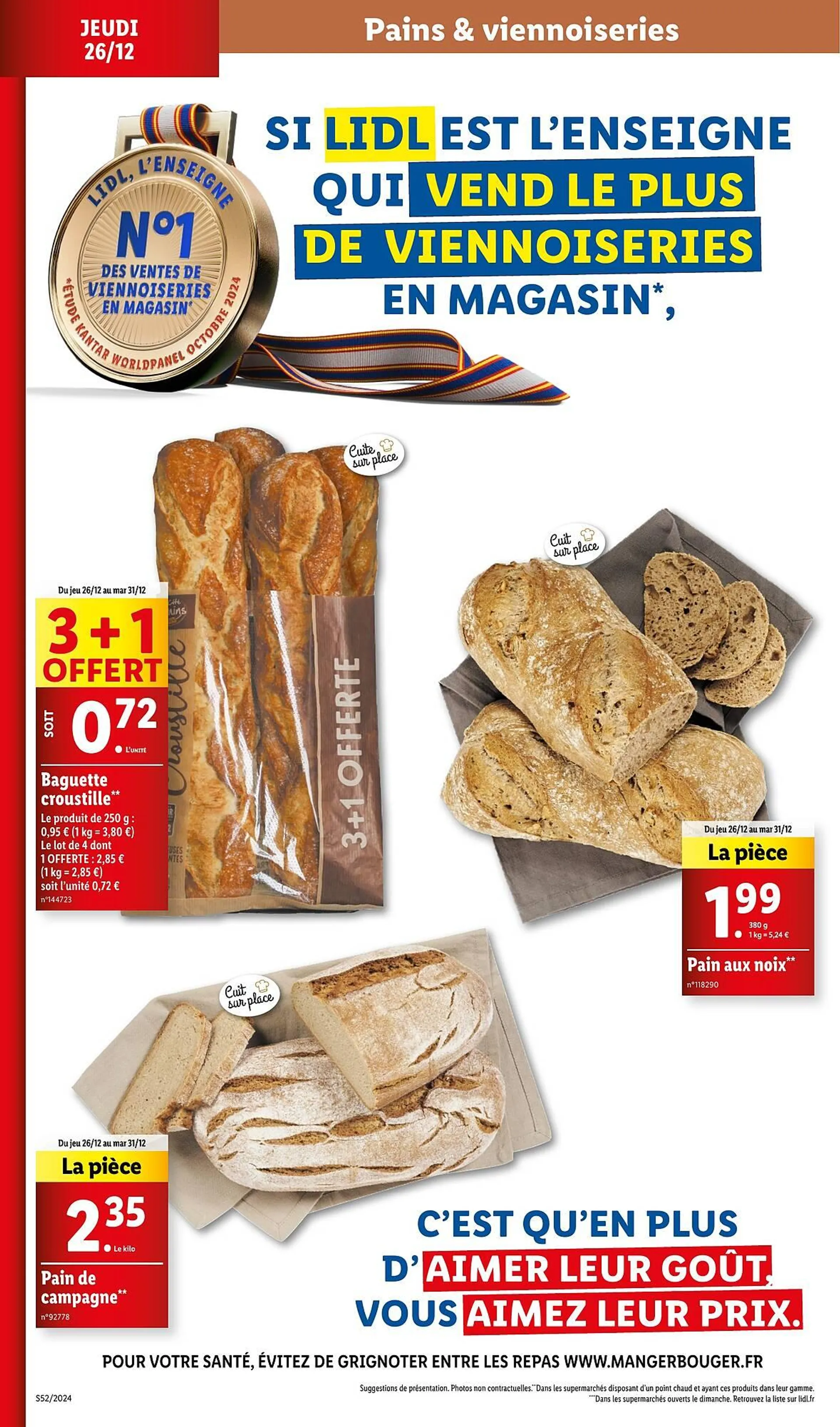 Catalogue Lidl du 26 décembre au 31 décembre 2024 - Catalogue page 4