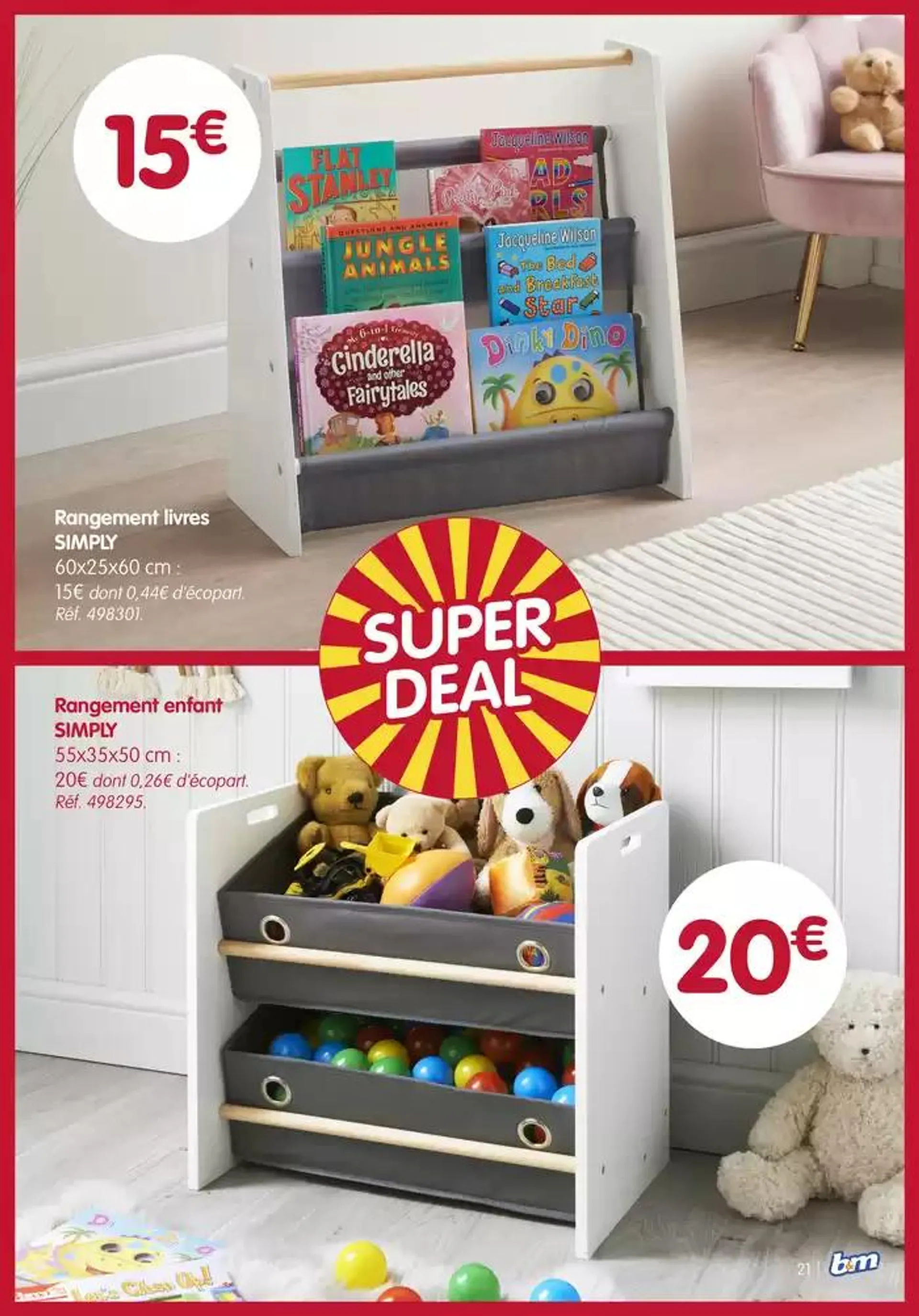 B&M: Super Deal du 26 décembre au 28 janvier 2025 - Catalogue page 21