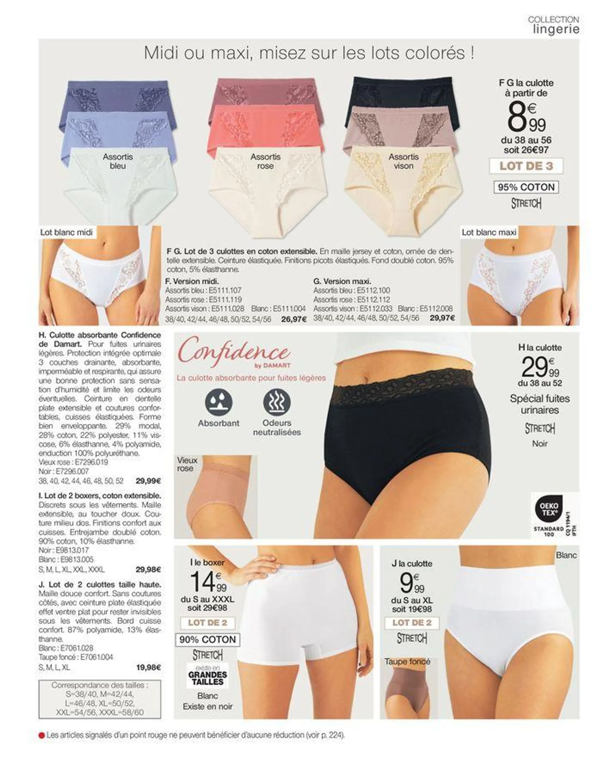 Le confort me donne du style du 10 mai au 31 octobre 2024 - Catalogue page 141