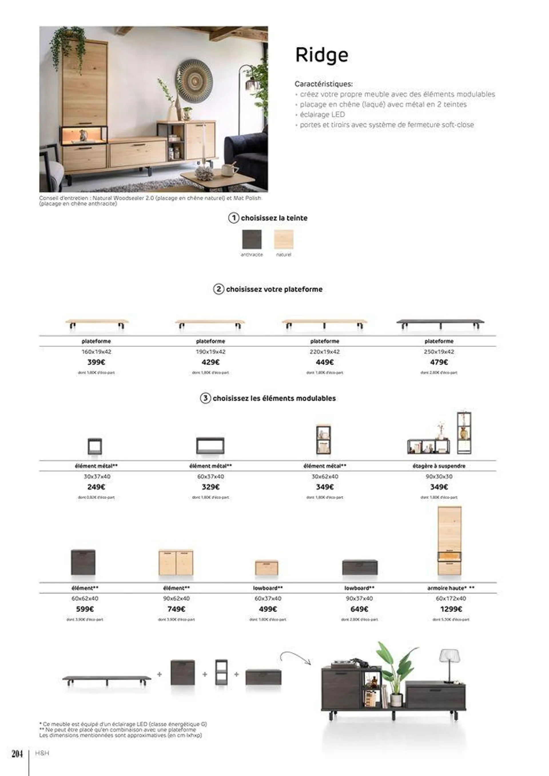 FAUTEUILS ET CANAPÉS  du 15 février au 30 novembre 2024 - Catalogue page 204