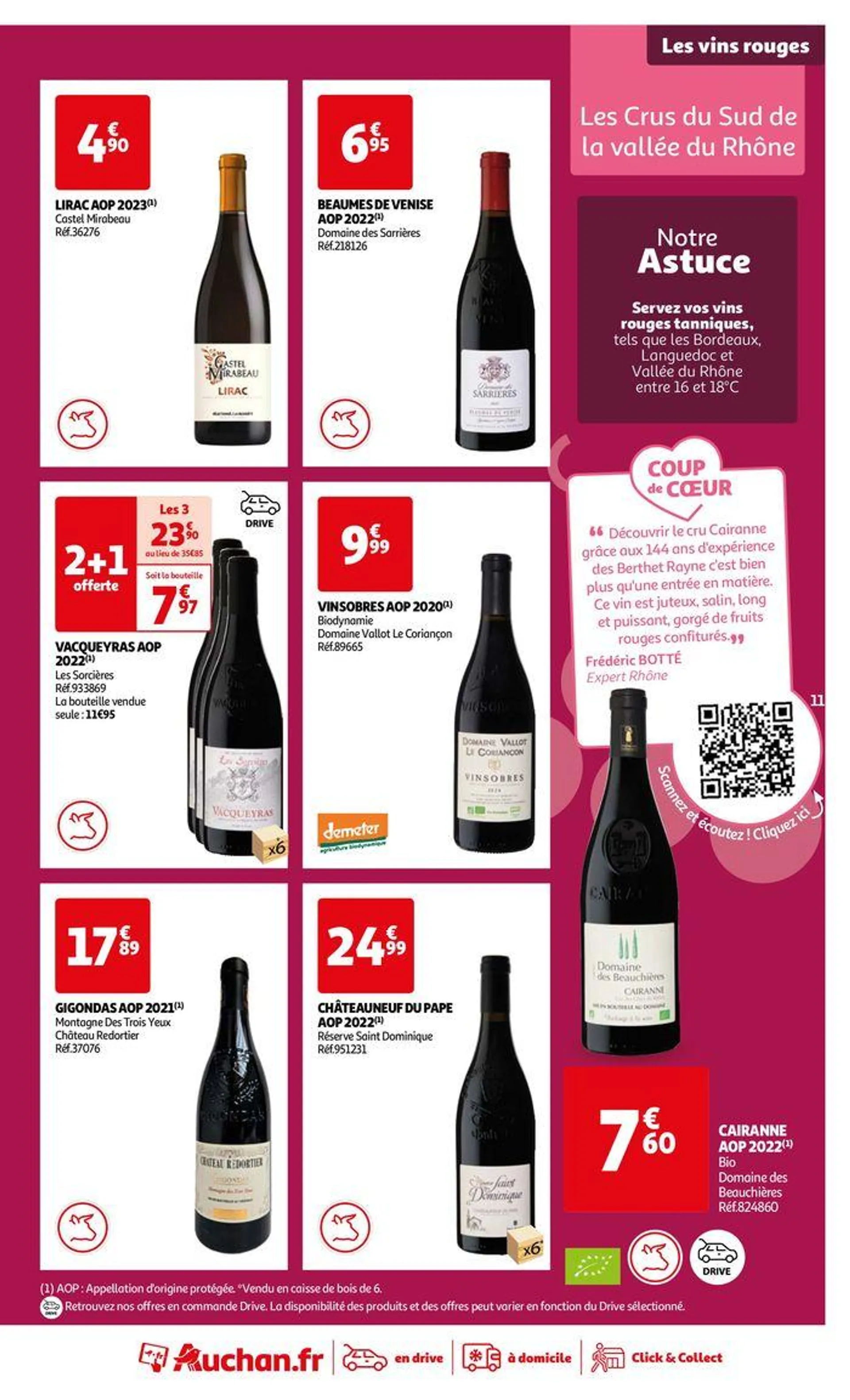 Foire au vins : Un grand choix de cuvées du 24 septembre au 7 octobre 2024 - Catalogue page 11