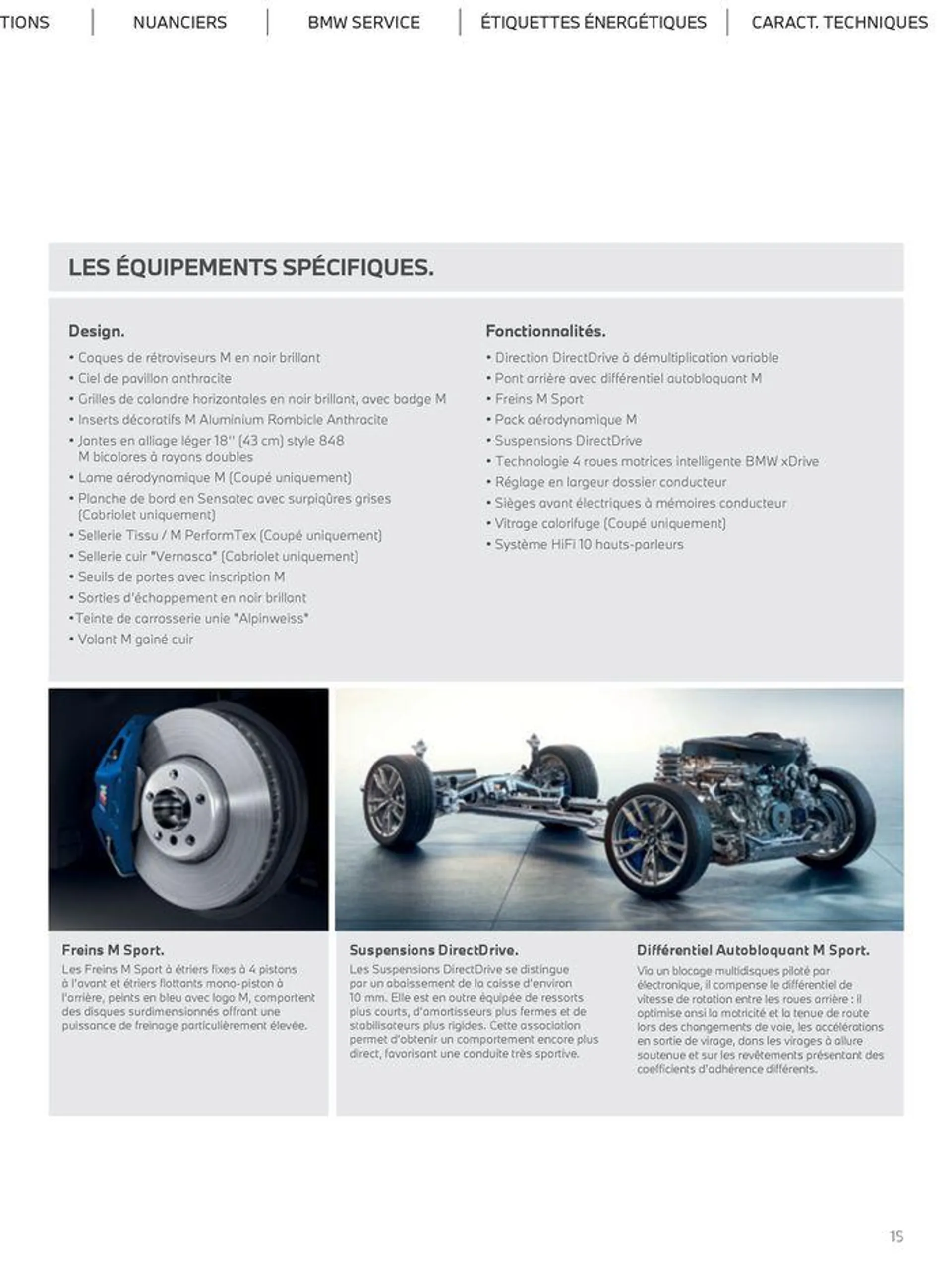 THE NEW 4 COUPÉ CABRIOLET du 26 juin au 31 janvier 2025 - Catalogue page 15