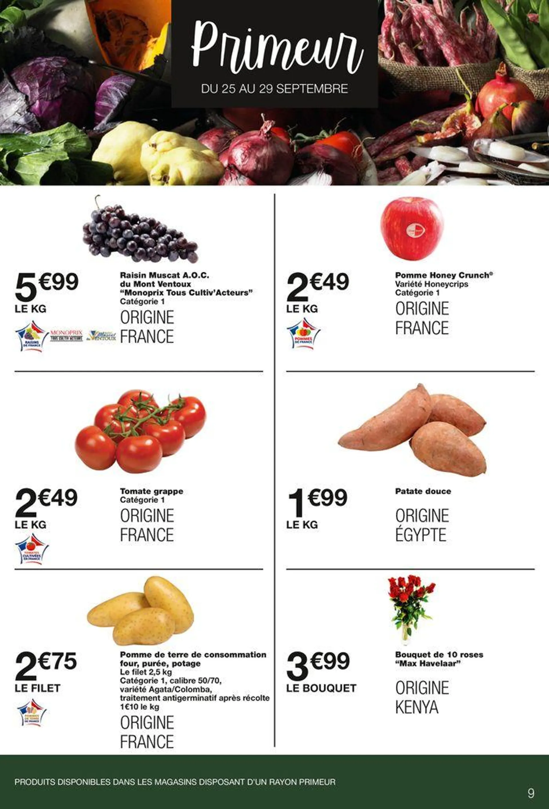 Végétal rime aussi avec régal veggie paty du 25 septembre au 6 octobre 2024 - Catalogue page 9