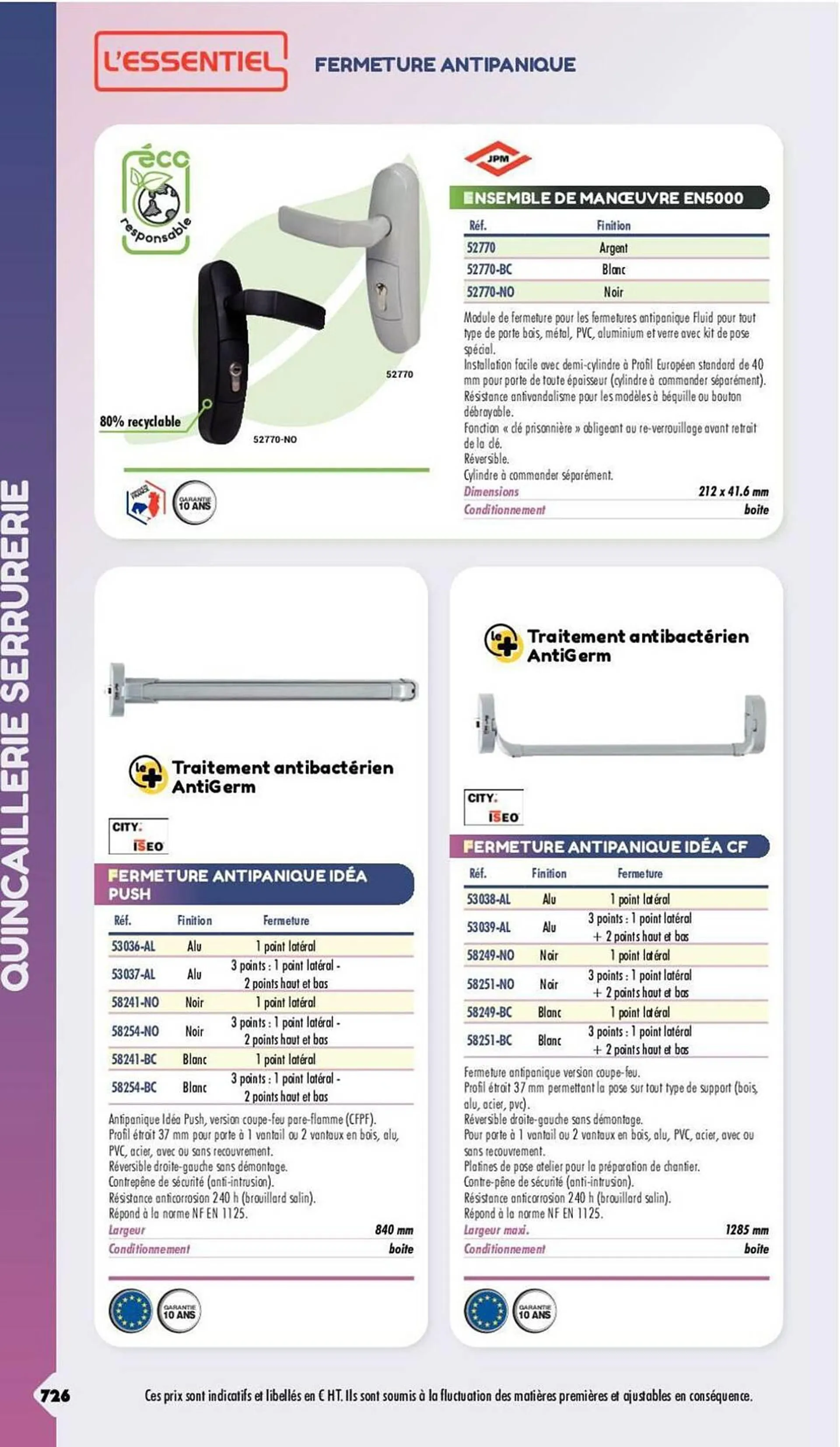 Catalogue Master Pro du 3 janvier au 31 décembre 2024 - Catalogue page 697