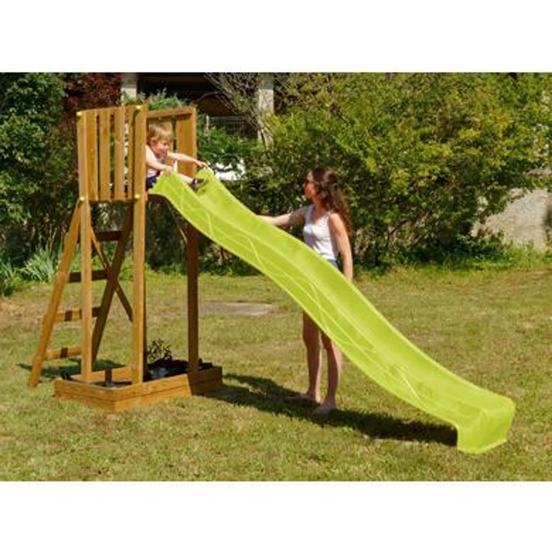 Toboggan en bois 290 cm OOGliss 150