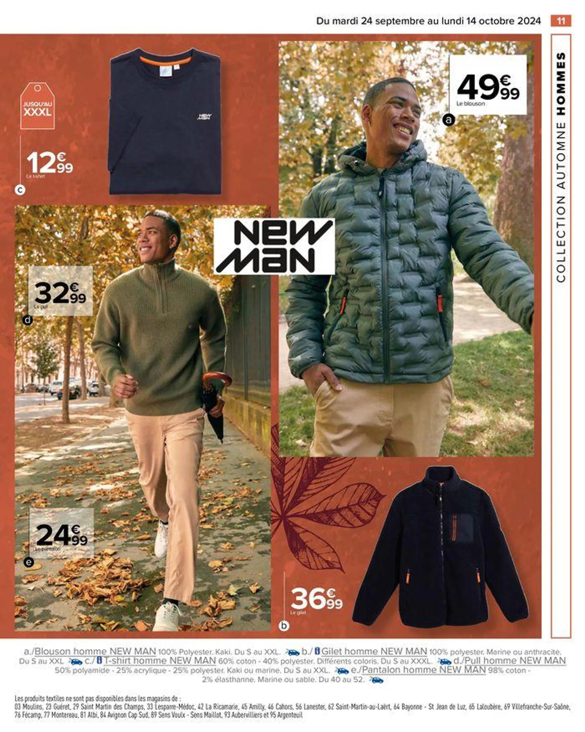 TEX COLLECTION AUTOMNE du 24 septembre au 14 octobre 2024 - Catalogue page 13